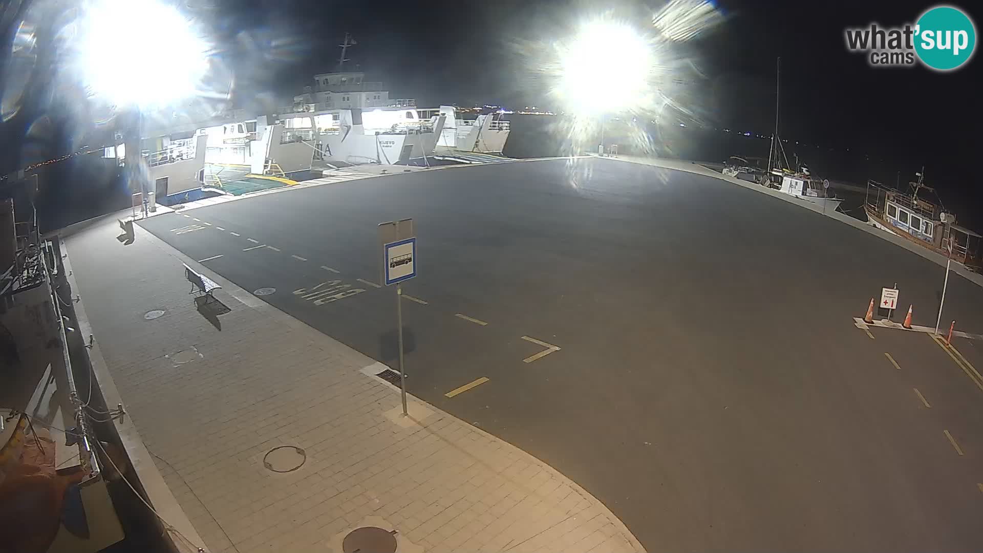 Tkon Live cam – traghetto – Dalmazia – Croazia