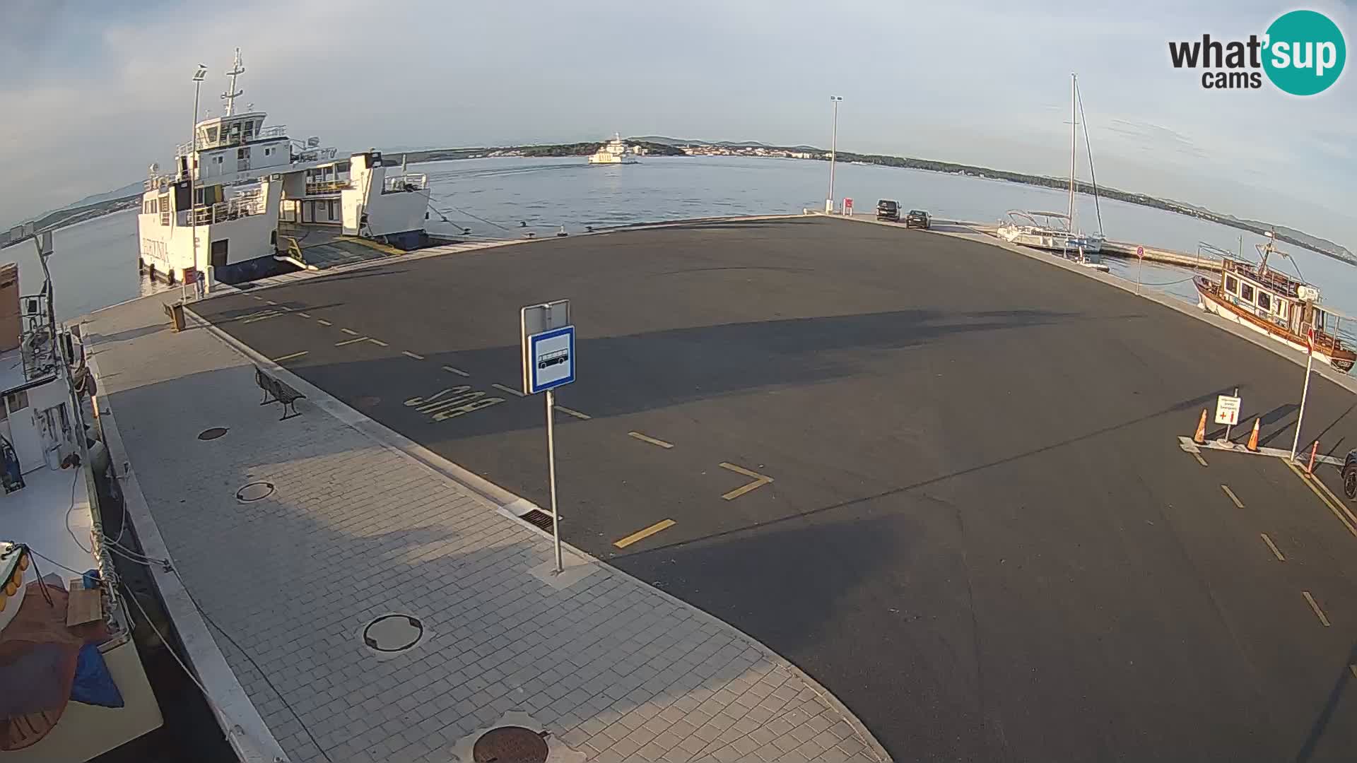 Tkon Live cam – Fähre – Dalmatien – Kroatien