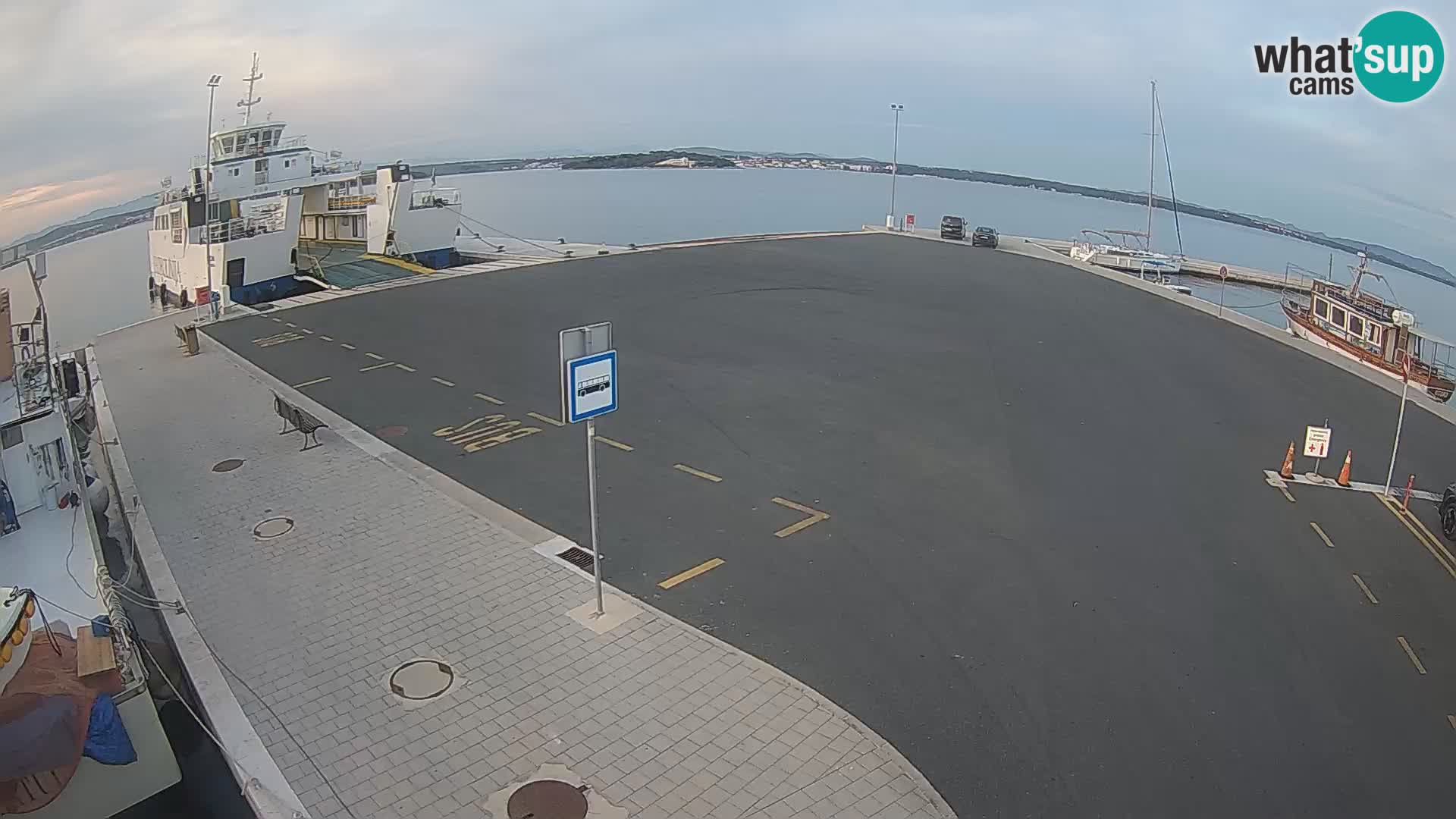 Tkon Live cam – Fähre – Dalmatien – Kroatien