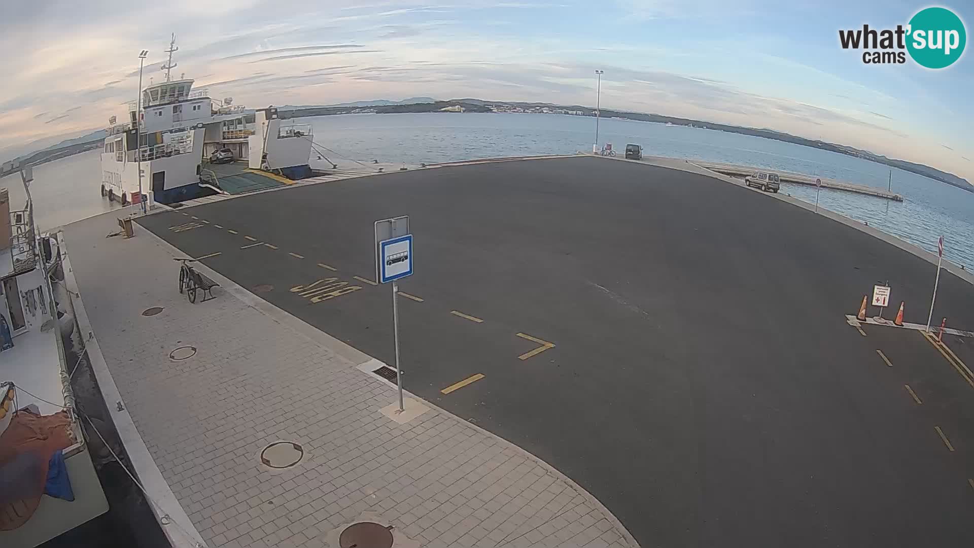 Tkon Live cam – Fähre – Dalmatien – Kroatien