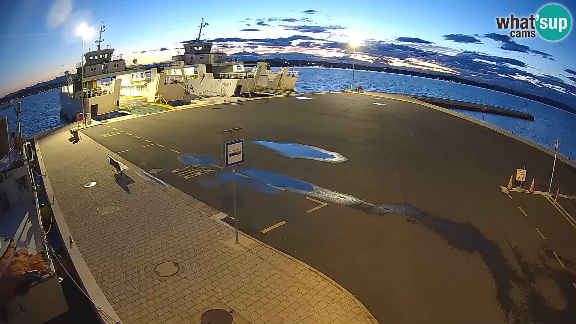 Tkon camera en vivo – Transportar – Dalmacia – Croacia