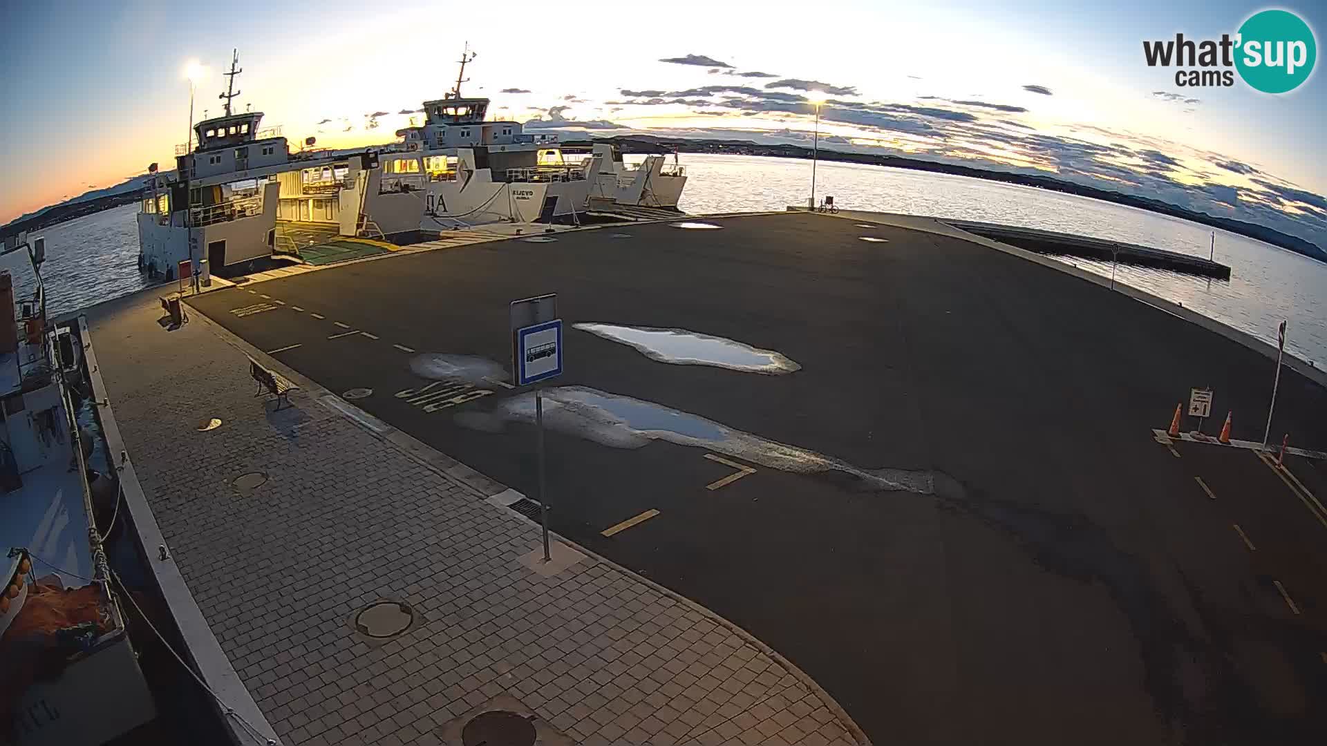 Tkon camera en vivo – Transportar – Dalmacia – Croacia