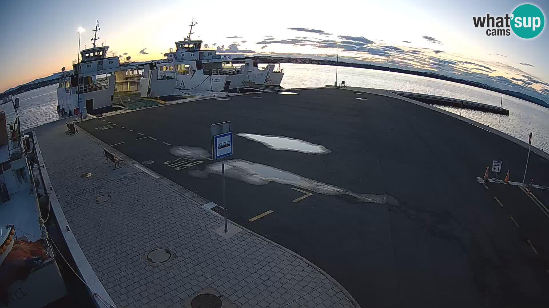 Tkon Live cam – traghetto – Dalmazia – Croazia