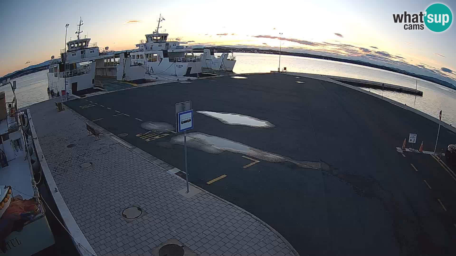 Tkon Live cam – traghetto – Dalmazia – Croazia