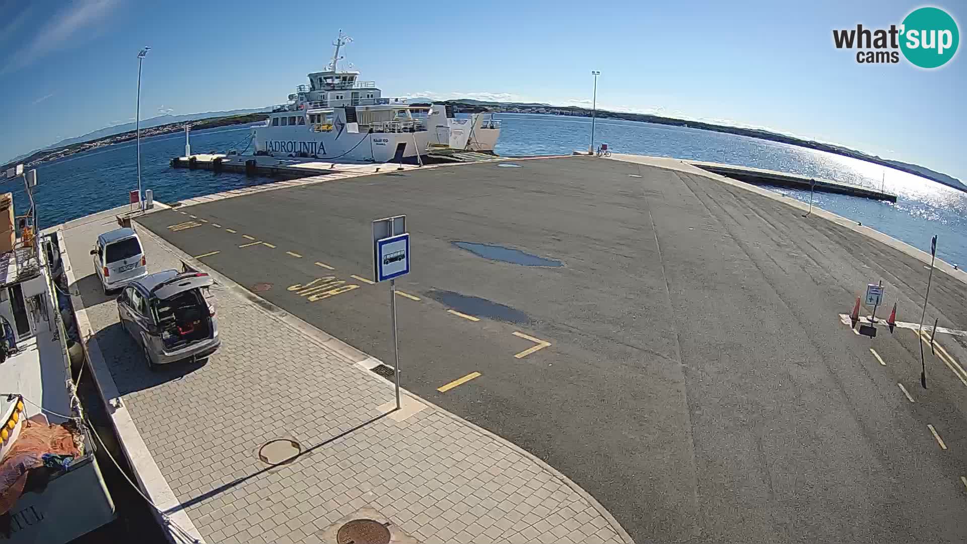 Tkon camera en vivo – Transportar – Dalmacia – Croacia