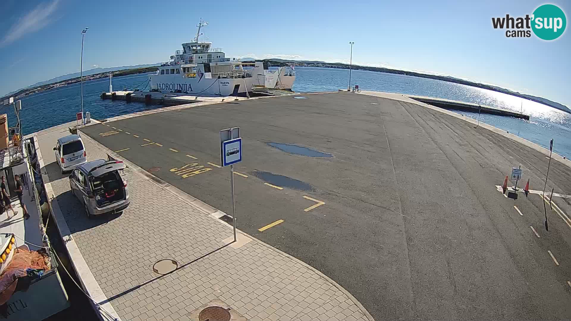 Tkon Live cam – traghetto – Dalmazia – Croazia