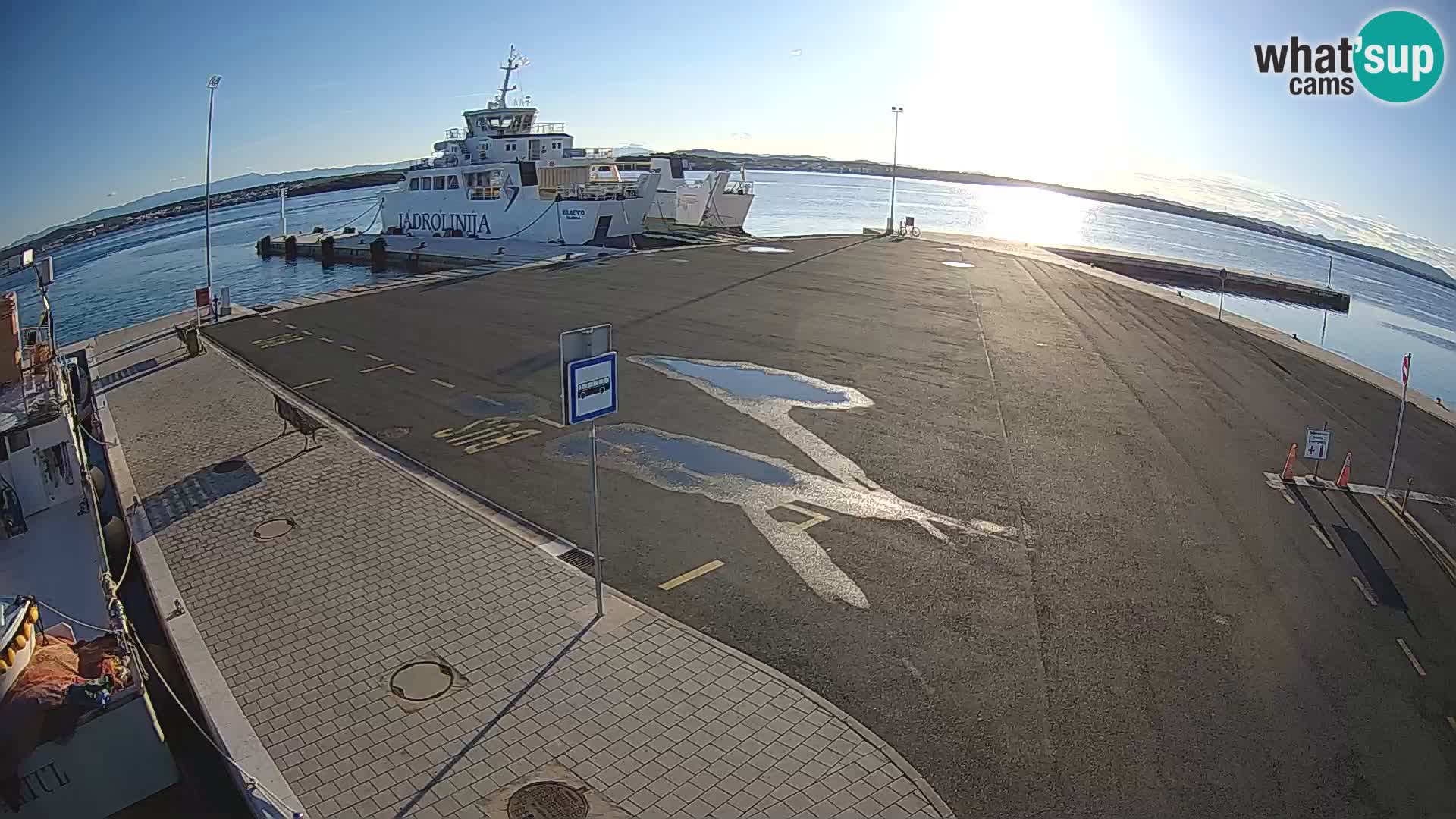 Tkon Live cam – Fähre – Dalmatien – Kroatien