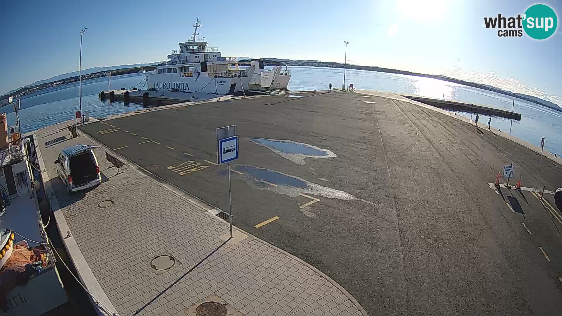 Tkon camera en vivo – Transportar – Dalmacia – Croacia