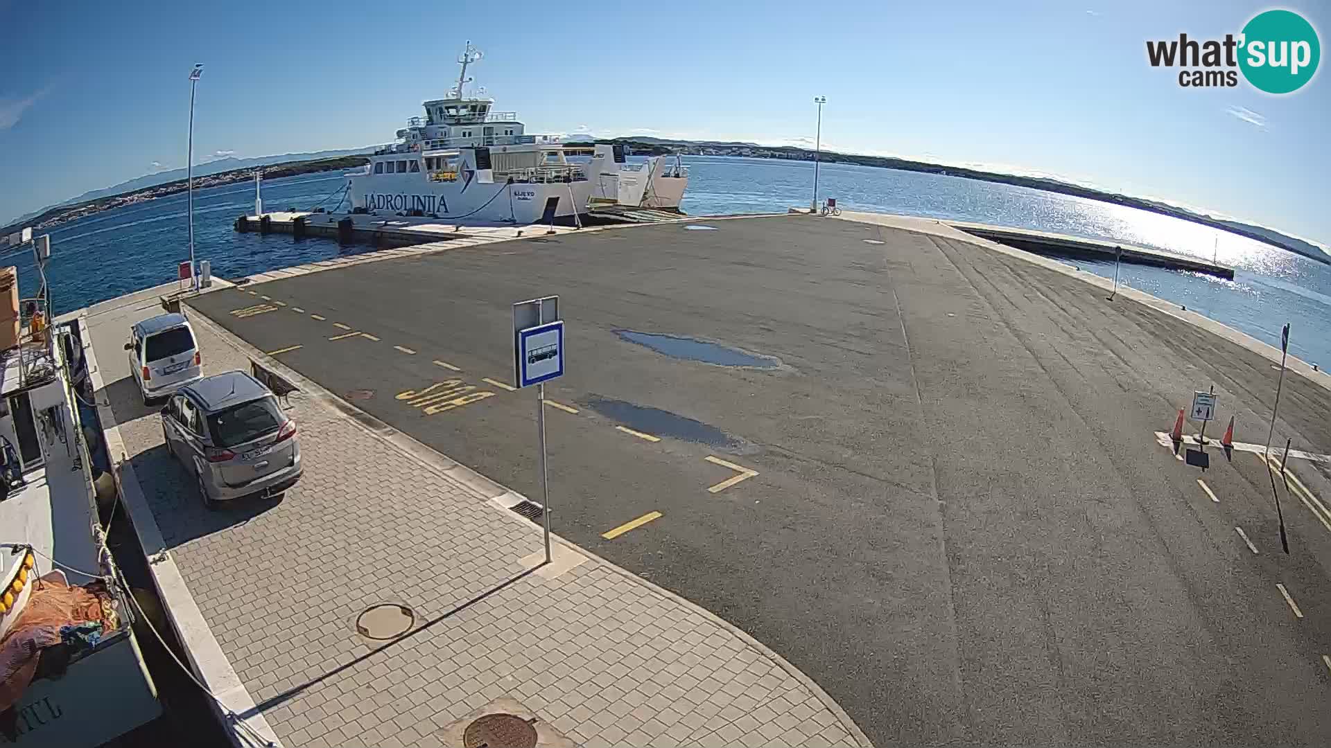Tkon Live cam – Fähre – Dalmatien – Kroatien
