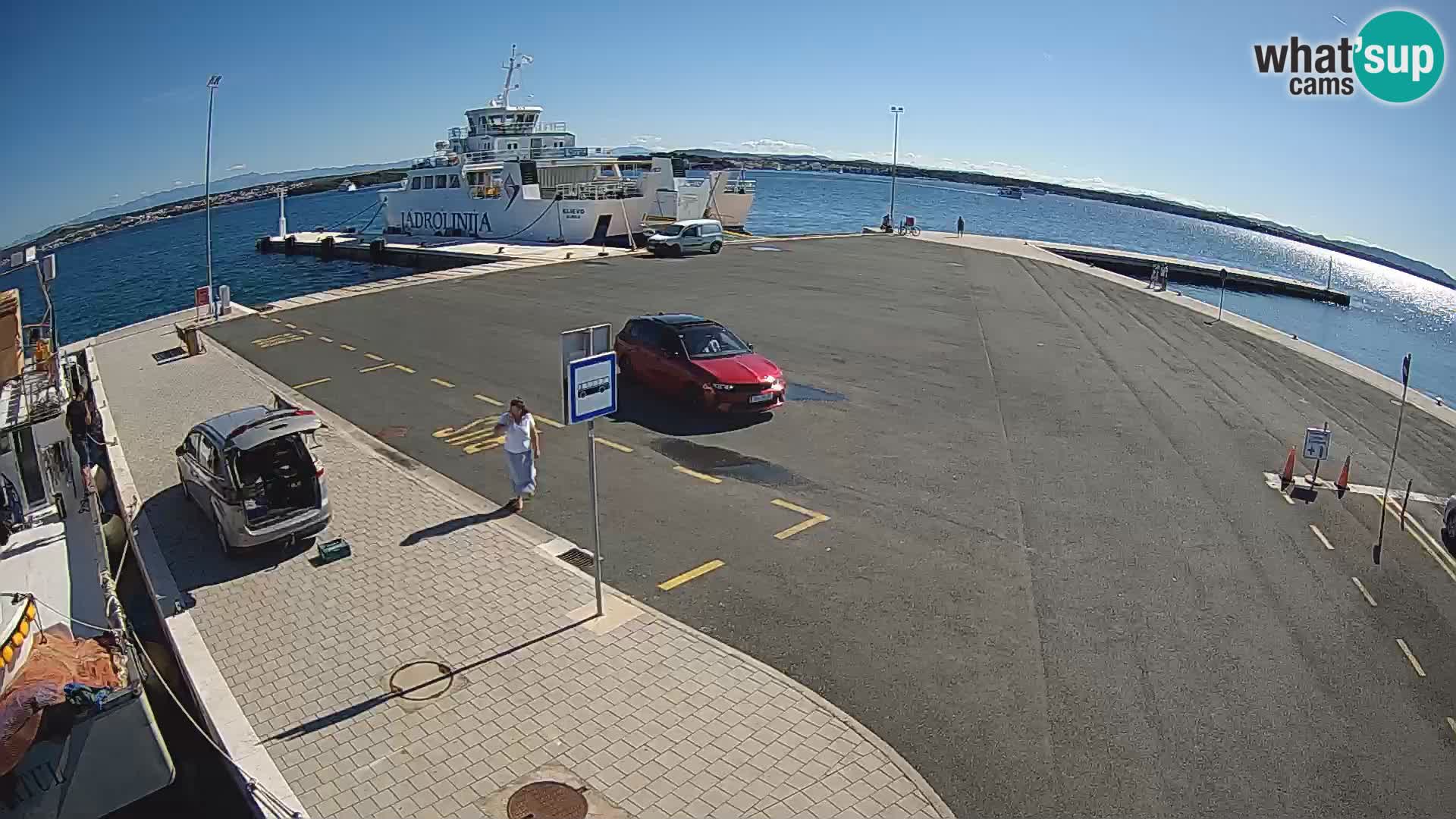 Tkon Live cam – Fähre – Dalmatien – Kroatien
