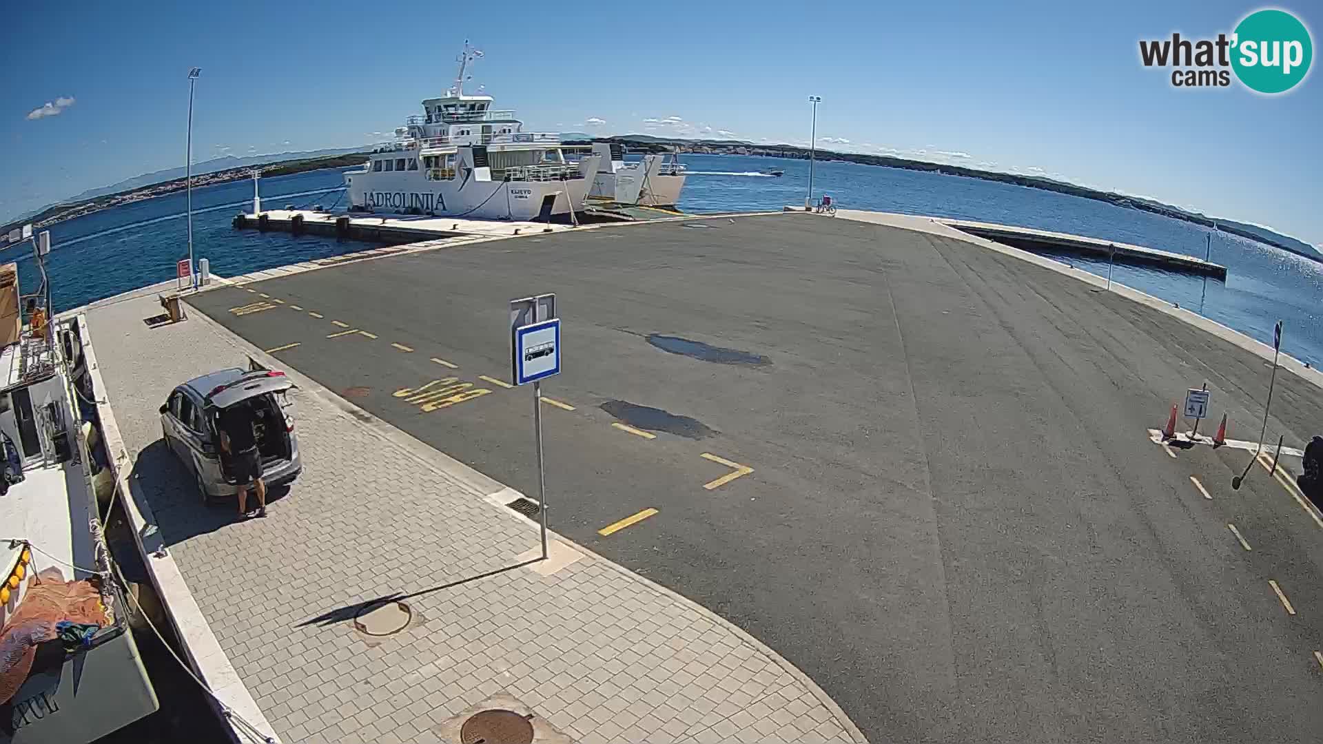 Tkon Live cam – Fähre – Dalmatien – Kroatien