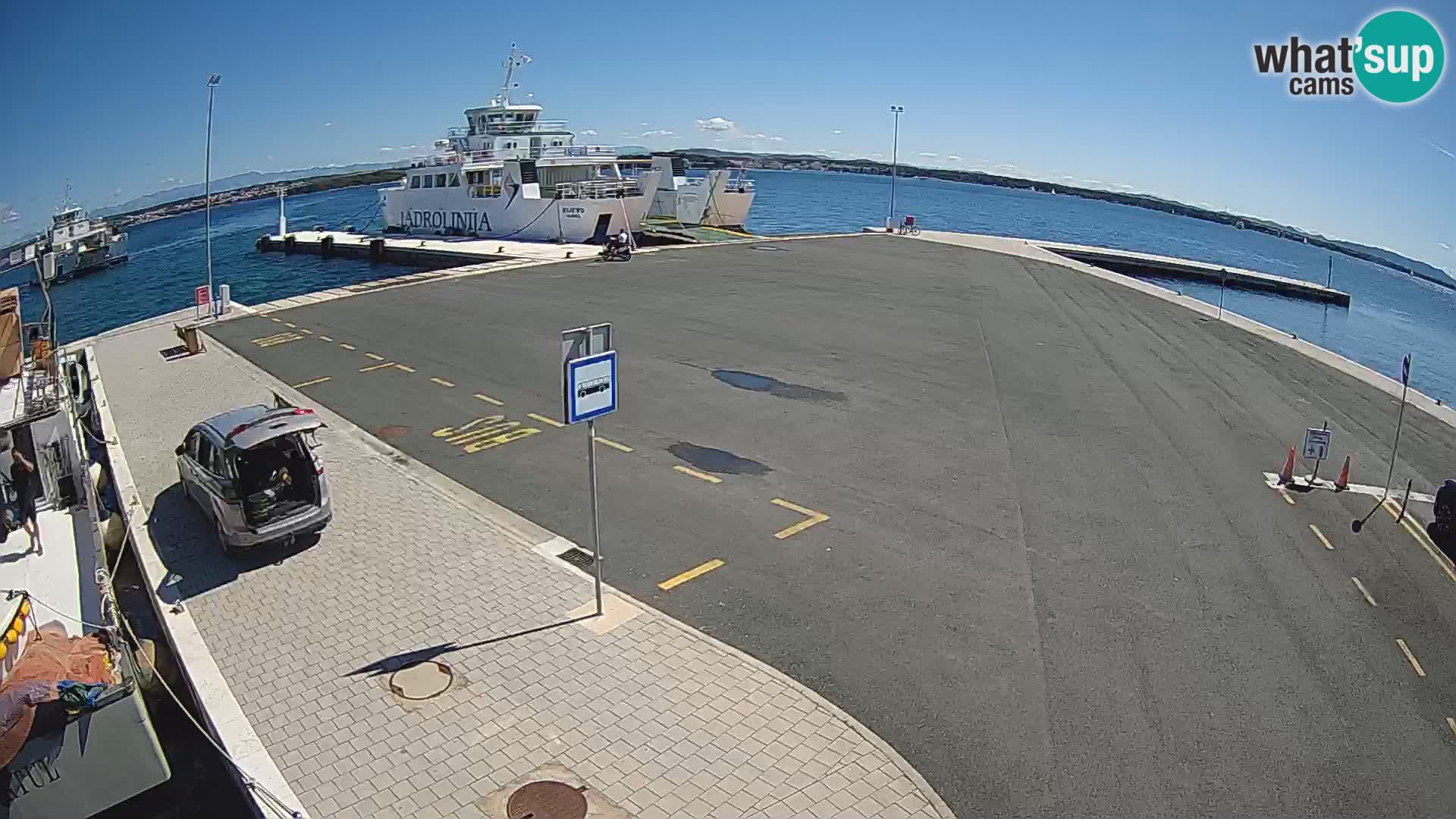Tkon camera en vivo – Transportar – Dalmacia – Croacia