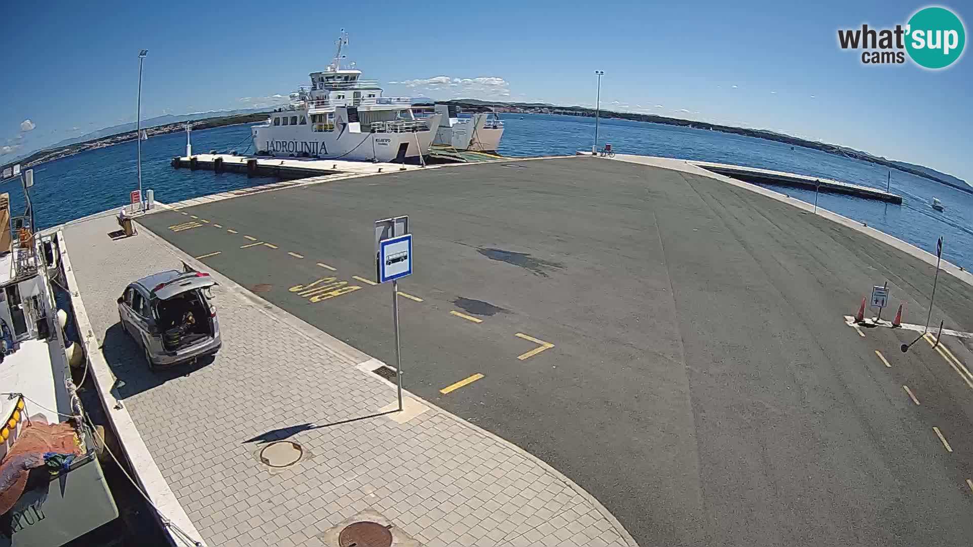 Tkon Live cam – ferry – Dalmatia – Croatia