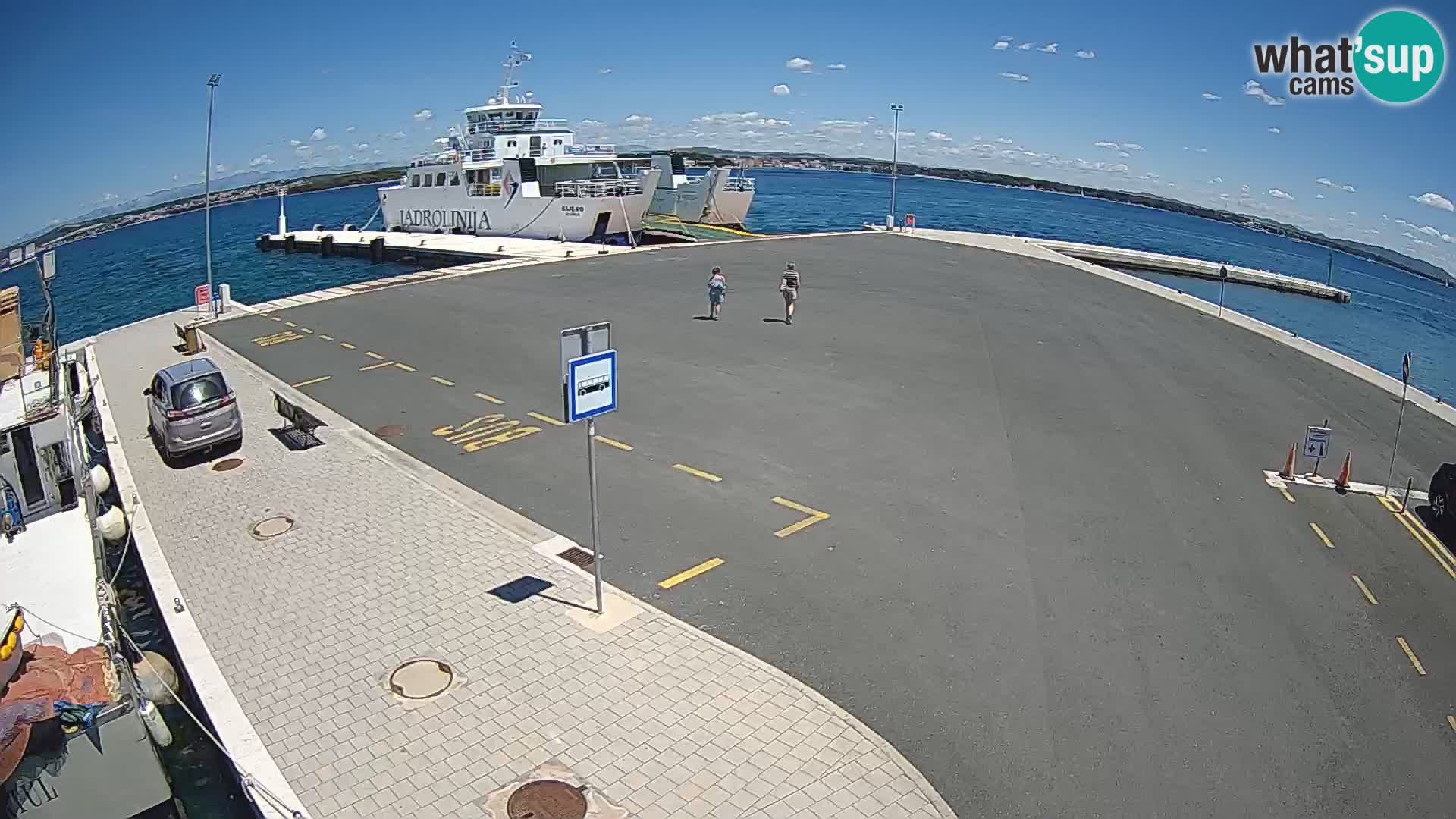 Tkon Live cam – Fähre – Dalmatien – Kroatien