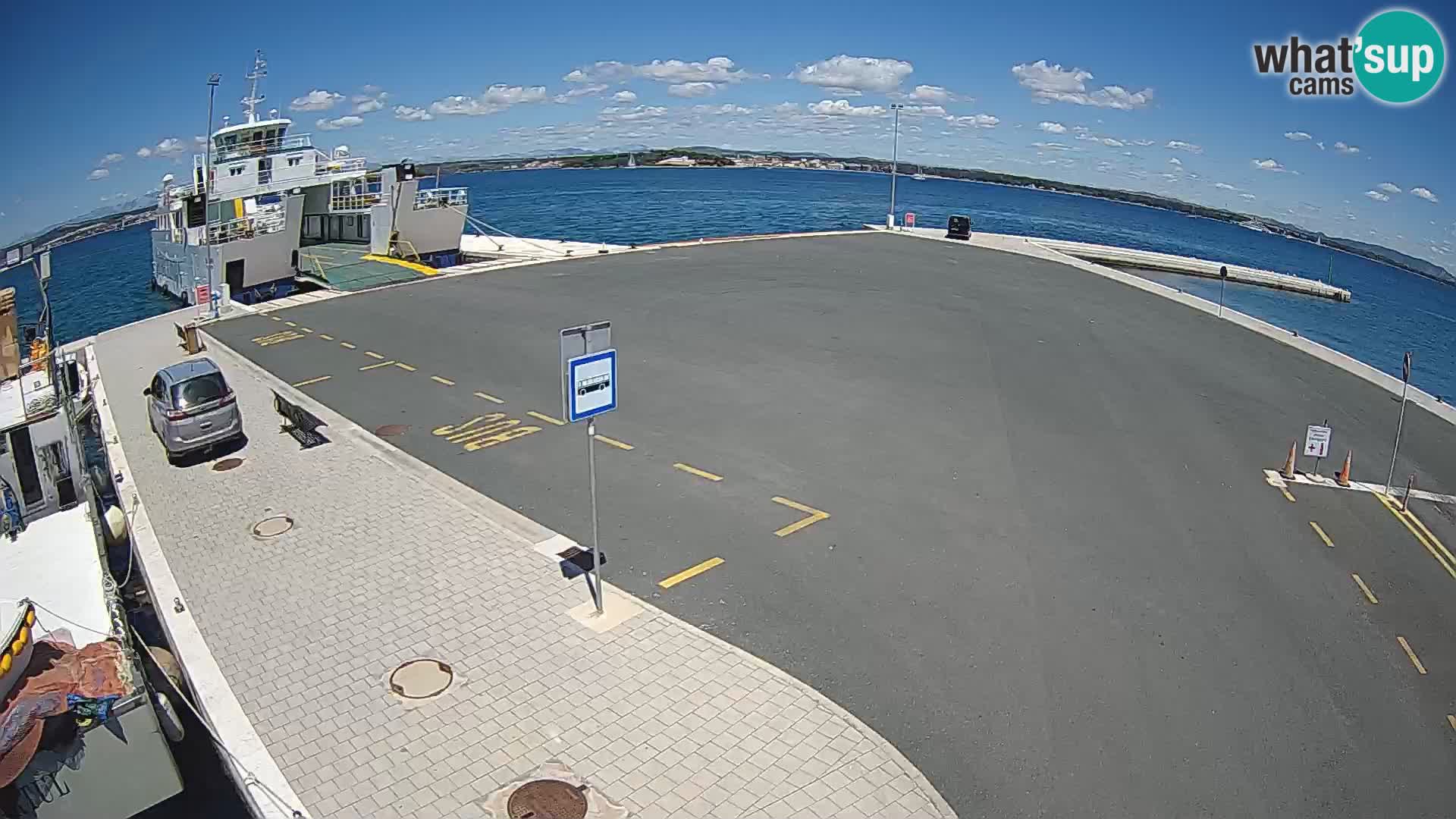 Tkon Live cam – Fähre – Dalmatien – Kroatien