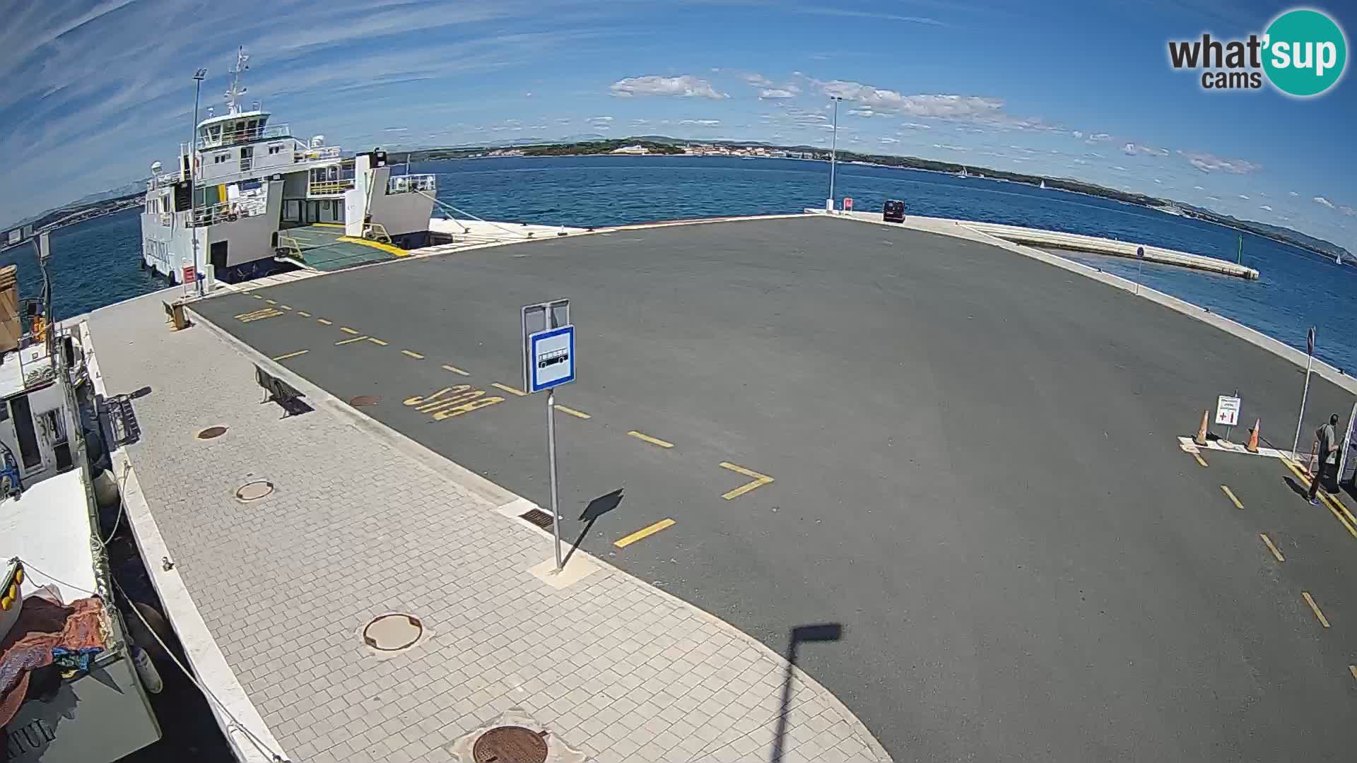 Tkon Live cam – traghetto – Dalmazia – Croazia
