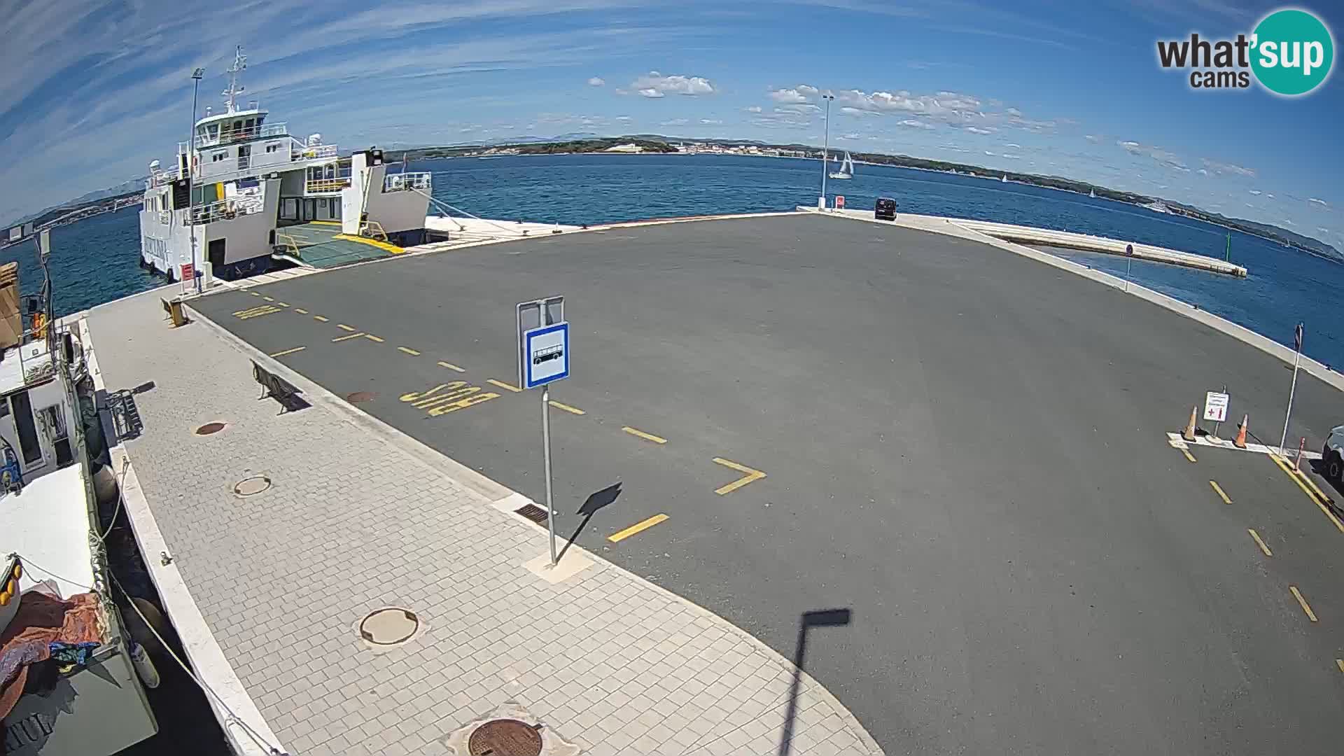 Tkon camera en vivo – Transportar – Dalmacia – Croacia