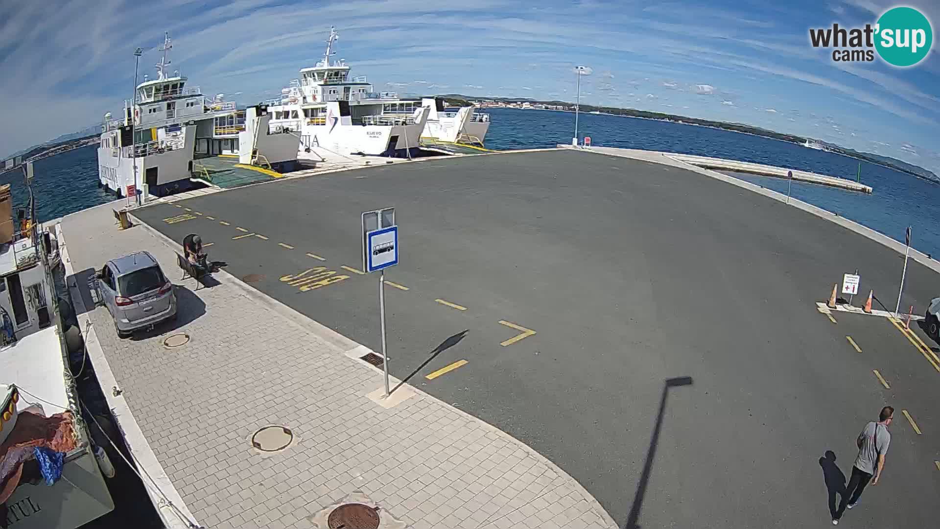 Tkon Live cam – traghetto – Dalmazia – Croazia