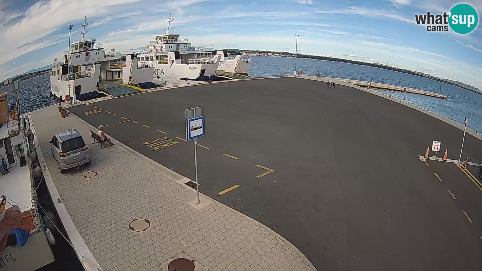 Tkon camera en vivo – Transportar – Dalmacia – Croacia