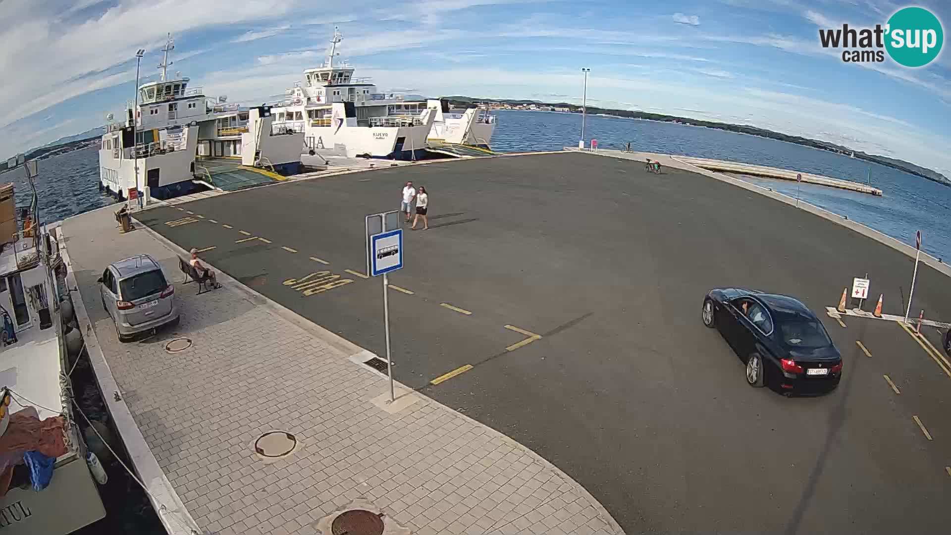 Tkon Live cam – Fähre – Dalmatien – Kroatien