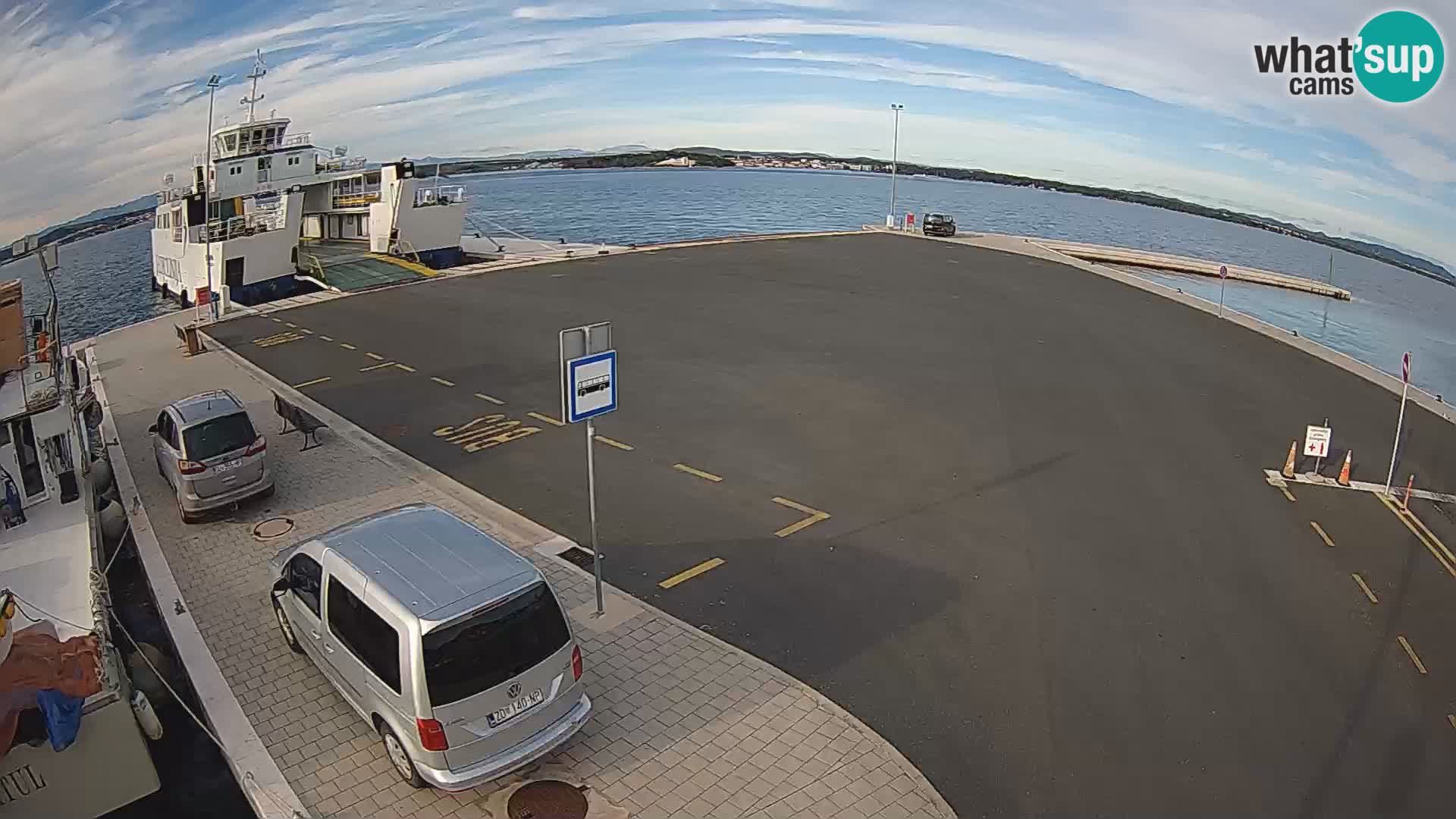 Tkon Live cam – traghetto – Dalmazia – Croazia