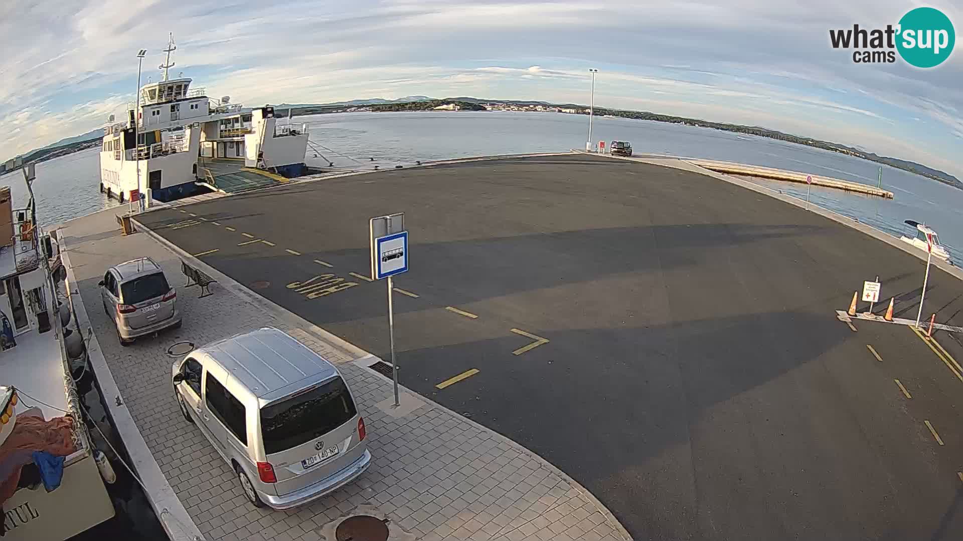 Tkon Live cam – Fähre – Dalmatien – Kroatien