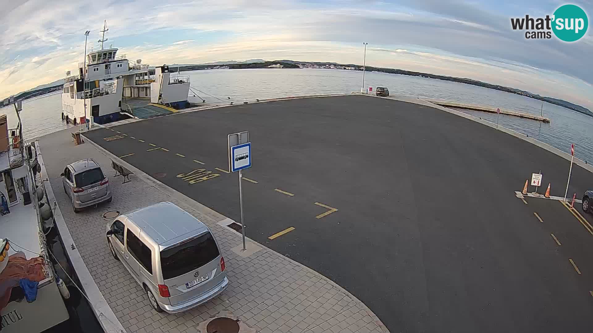Tkon Live cam – Fähre – Dalmatien – Kroatien
