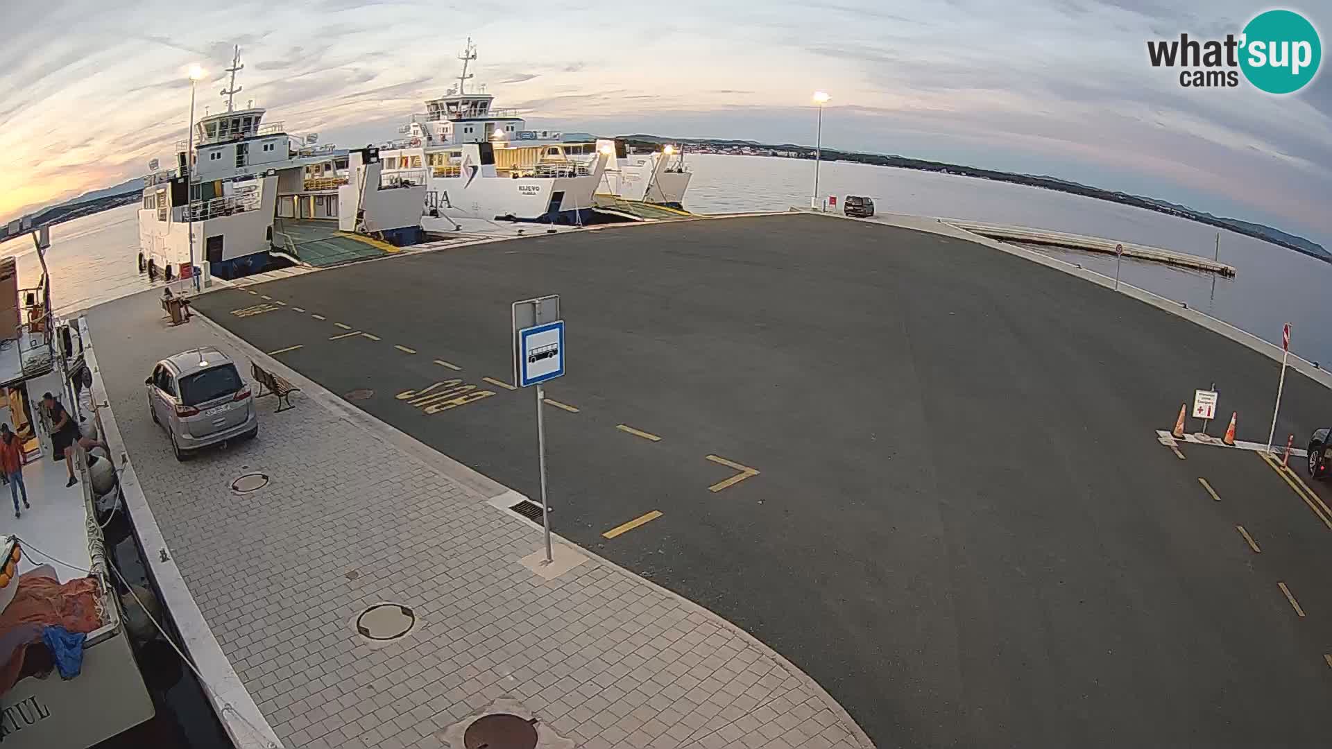 Tkon Live cam – ferry – Dalmatia – Croatia