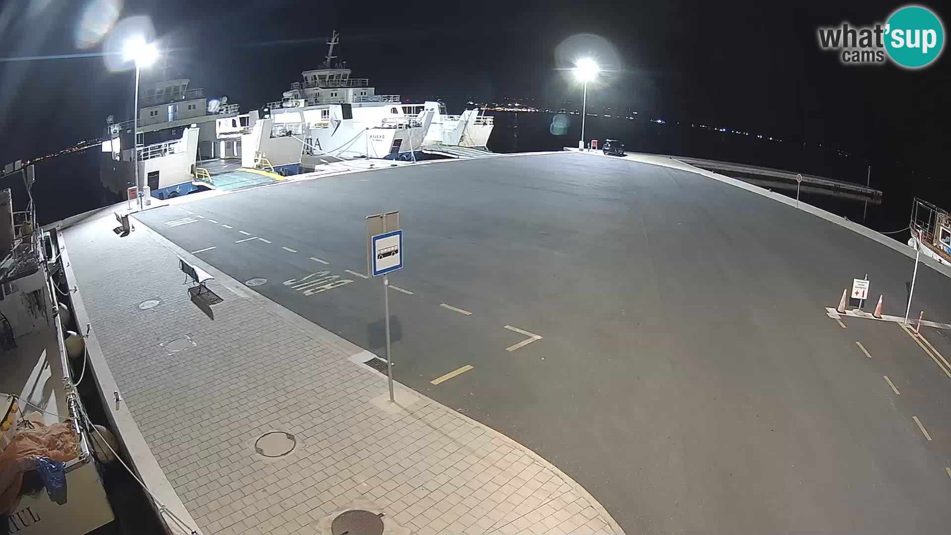 Tkon Live cam – ferry – Dalmatia – Croatia