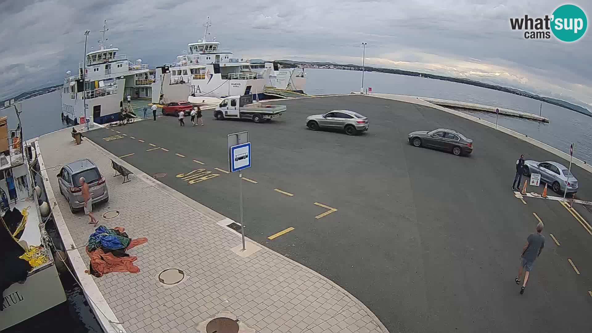 Tkon Live cam – ferry – Dalmatia – Croatia
