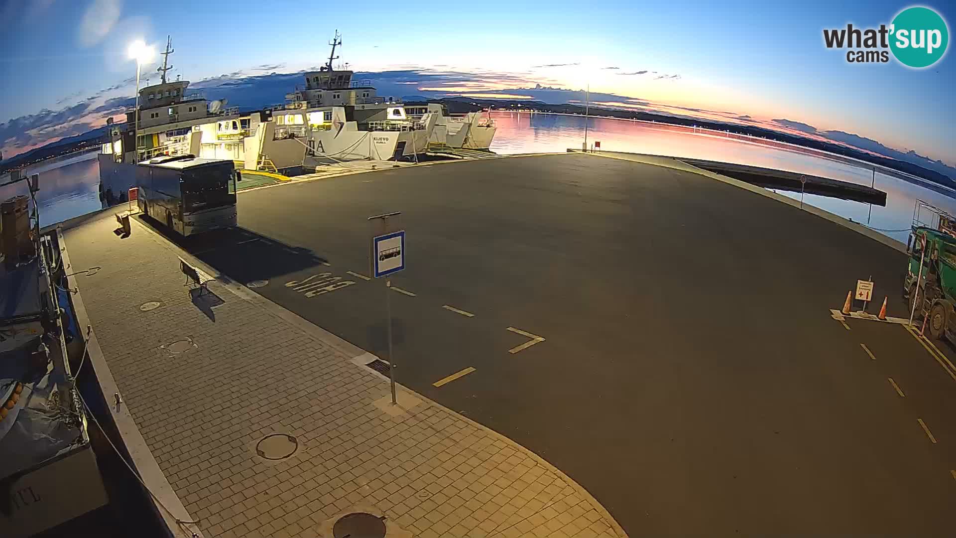 Tkon camera en vivo – Transportar – Dalmacia – Croacia