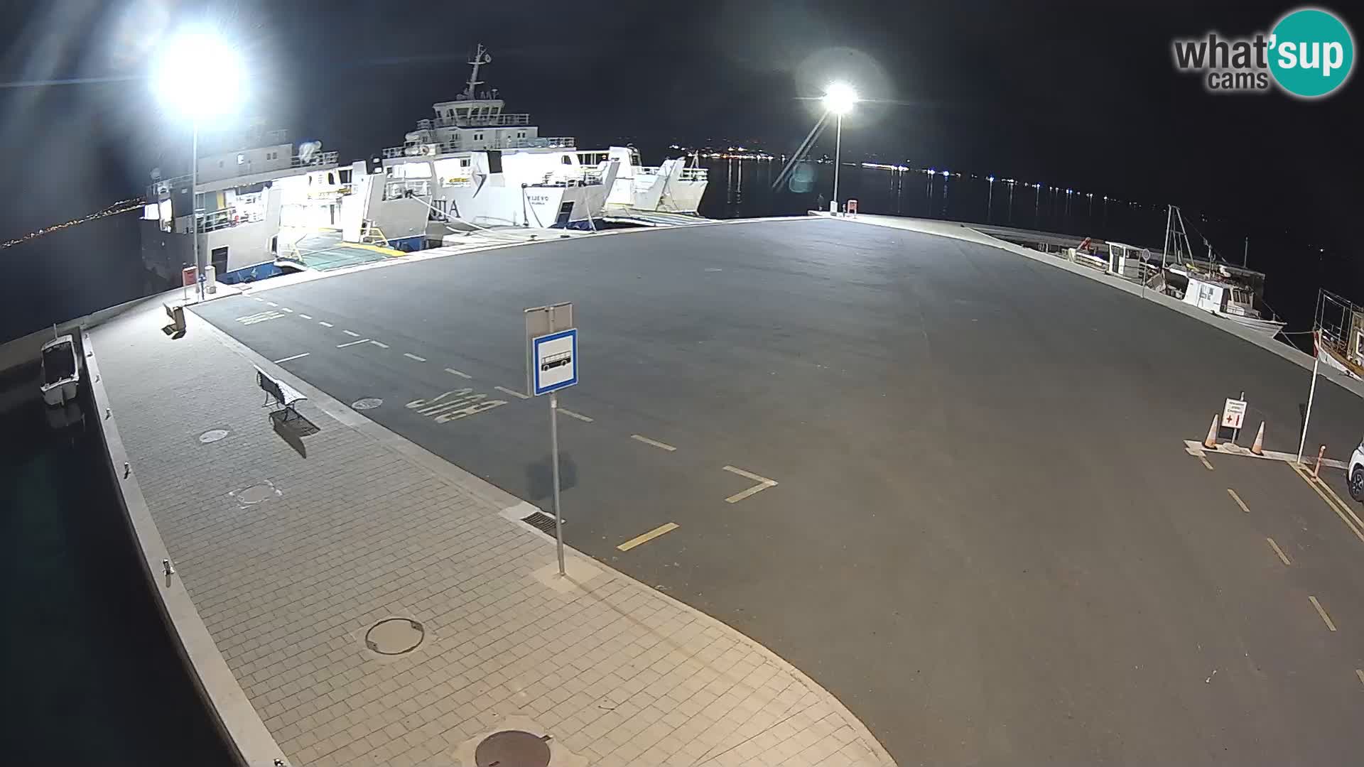 Tkon Live cam – ferry – Dalmatia – Croatia