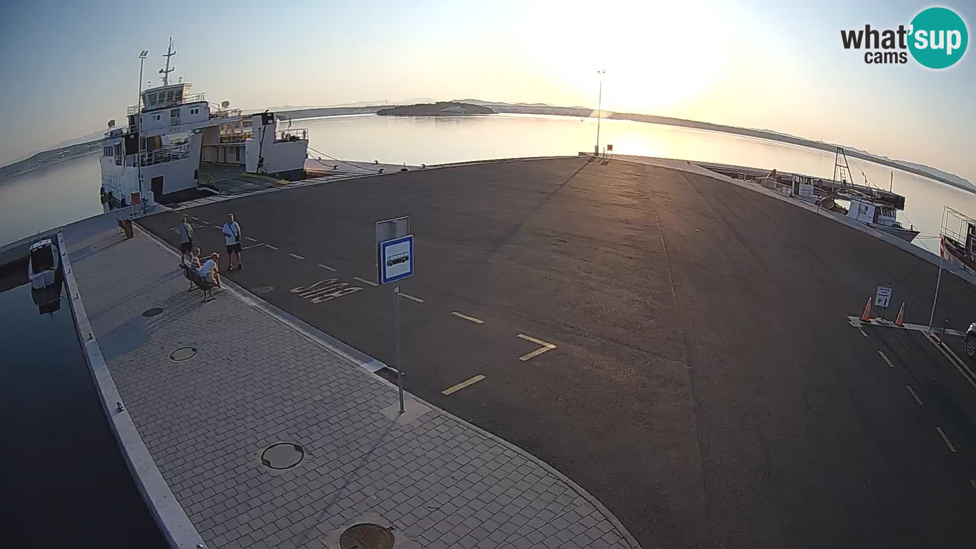 Tkon camera en vivo – Transportar – Dalmacia – Croacia