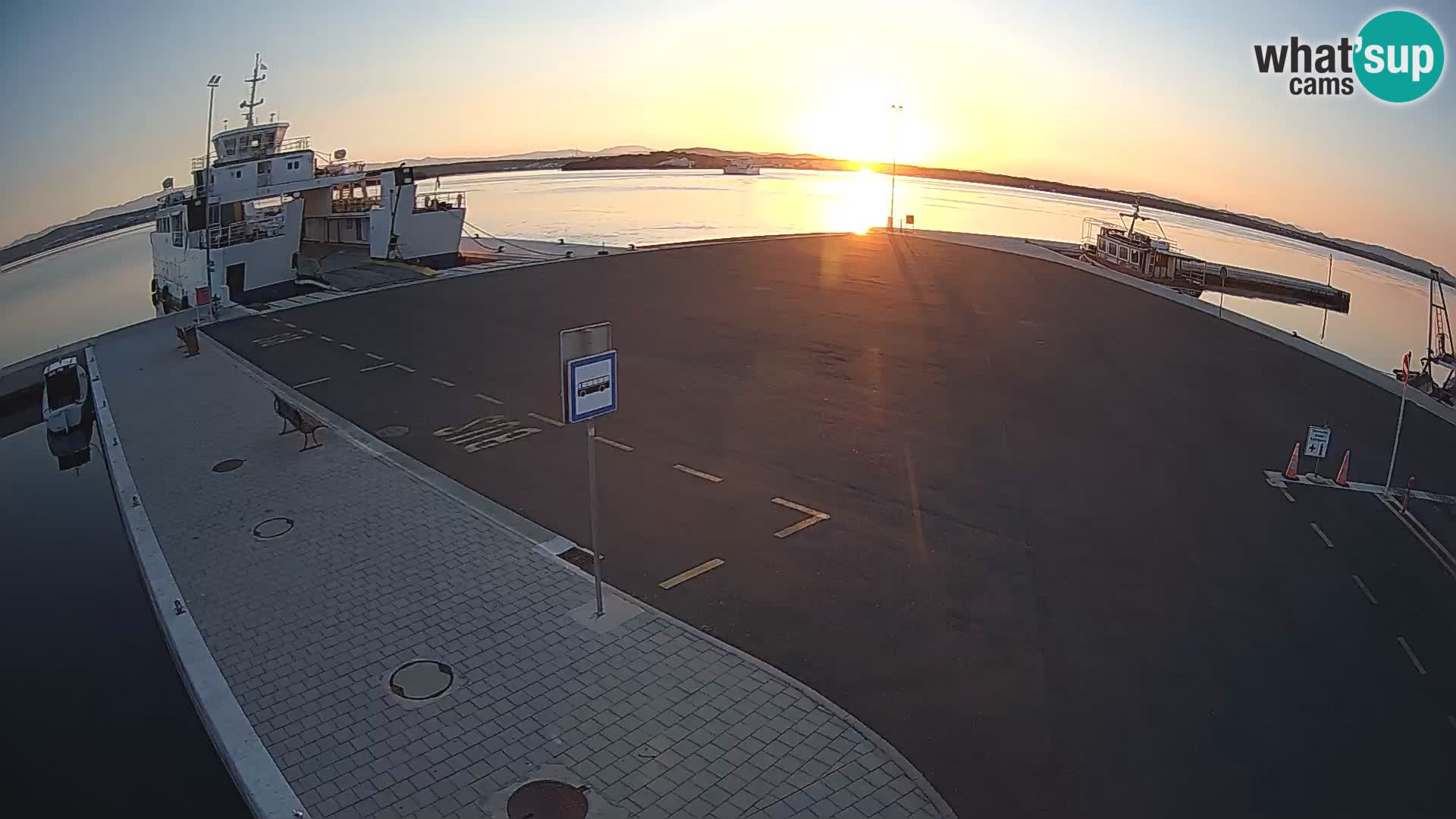 Tkon camera en vivo – Transportar – Dalmacia – Croacia