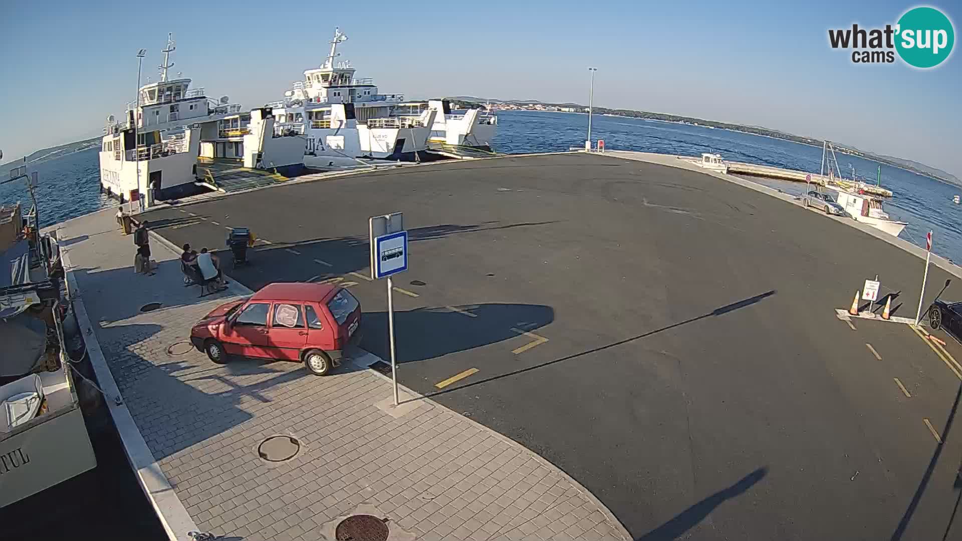 Tkon camera en vivo – Transportar – Dalmacia – Croacia
