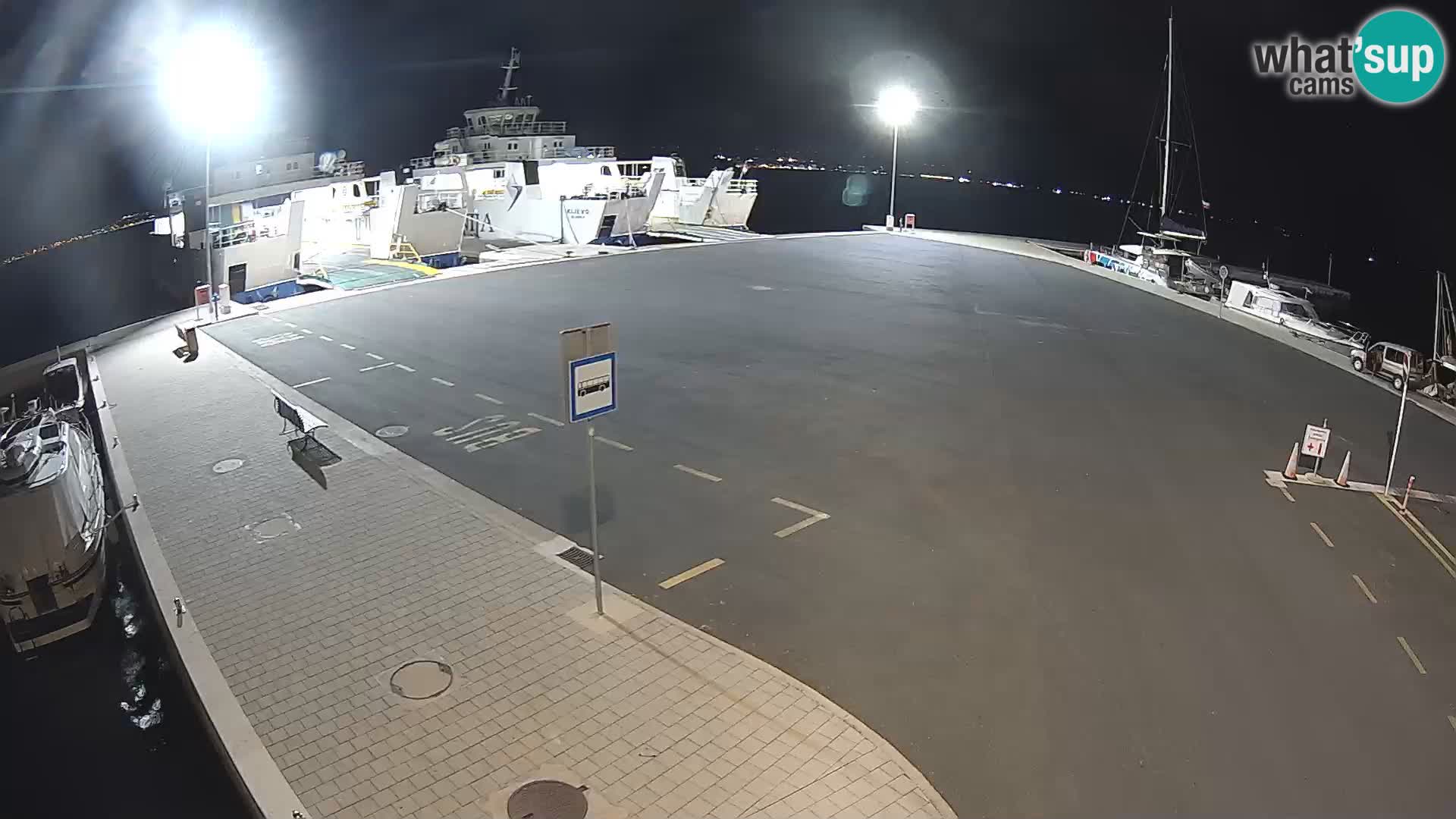 Tkon Live cam – ferry – Dalmatia – Croatia