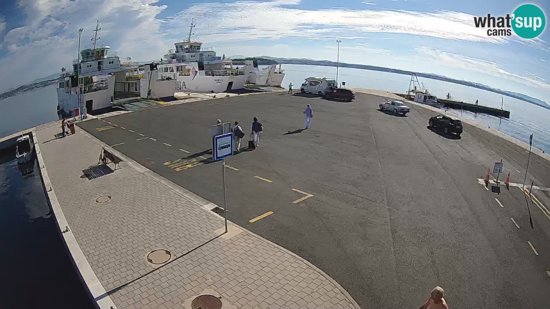 Tkon Live cam – traghetto – Dalmazia – Croazia