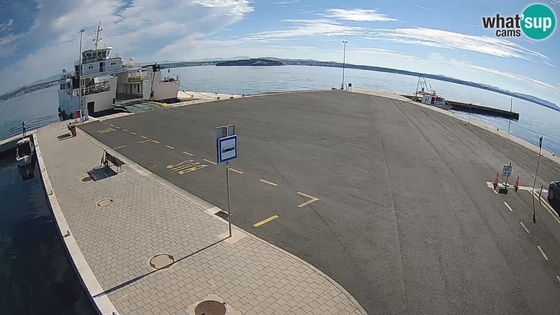 Tkon Live cam – traghetto – Dalmazia – Croazia