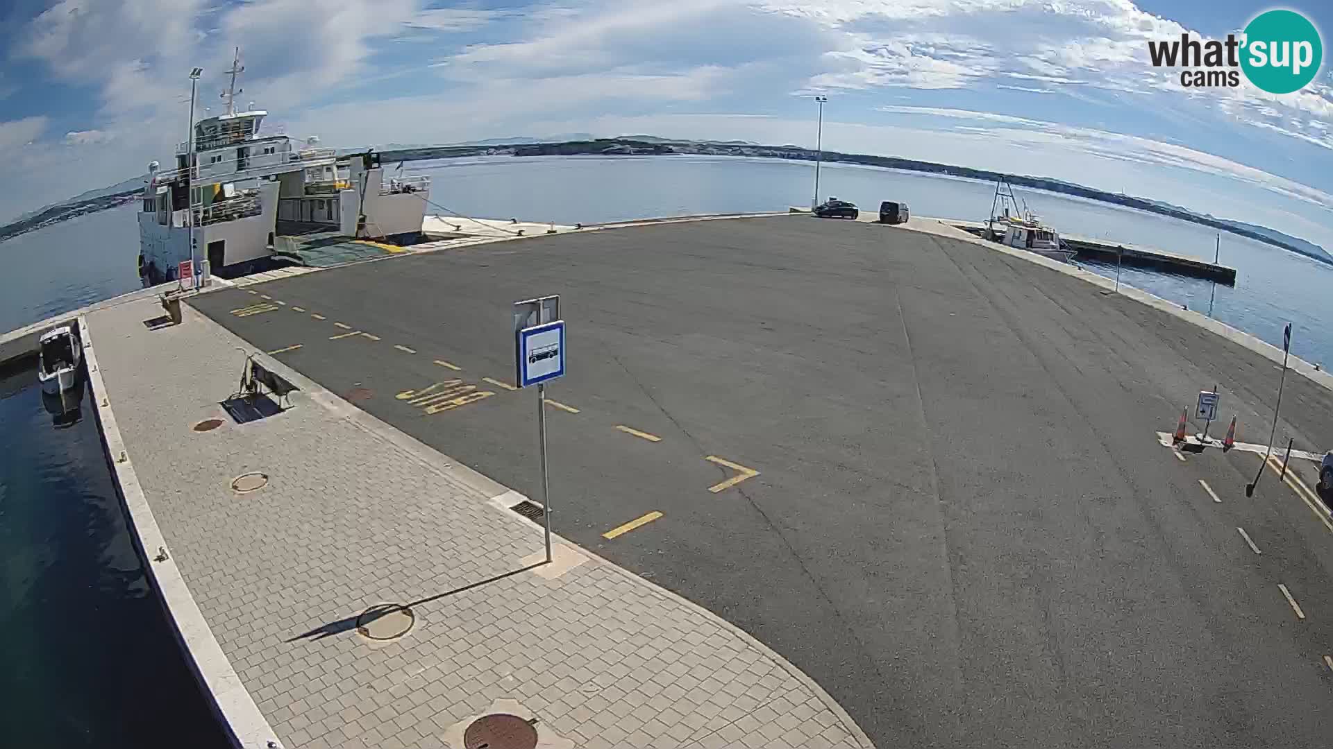 Tkon Live cam – traghetto – Dalmazia – Croazia