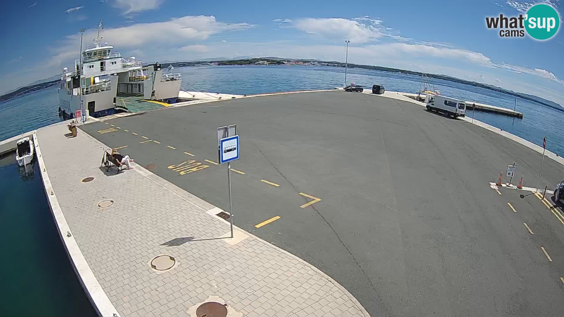 Tkon camera en vivo – Transportar – Dalmacia – Croacia