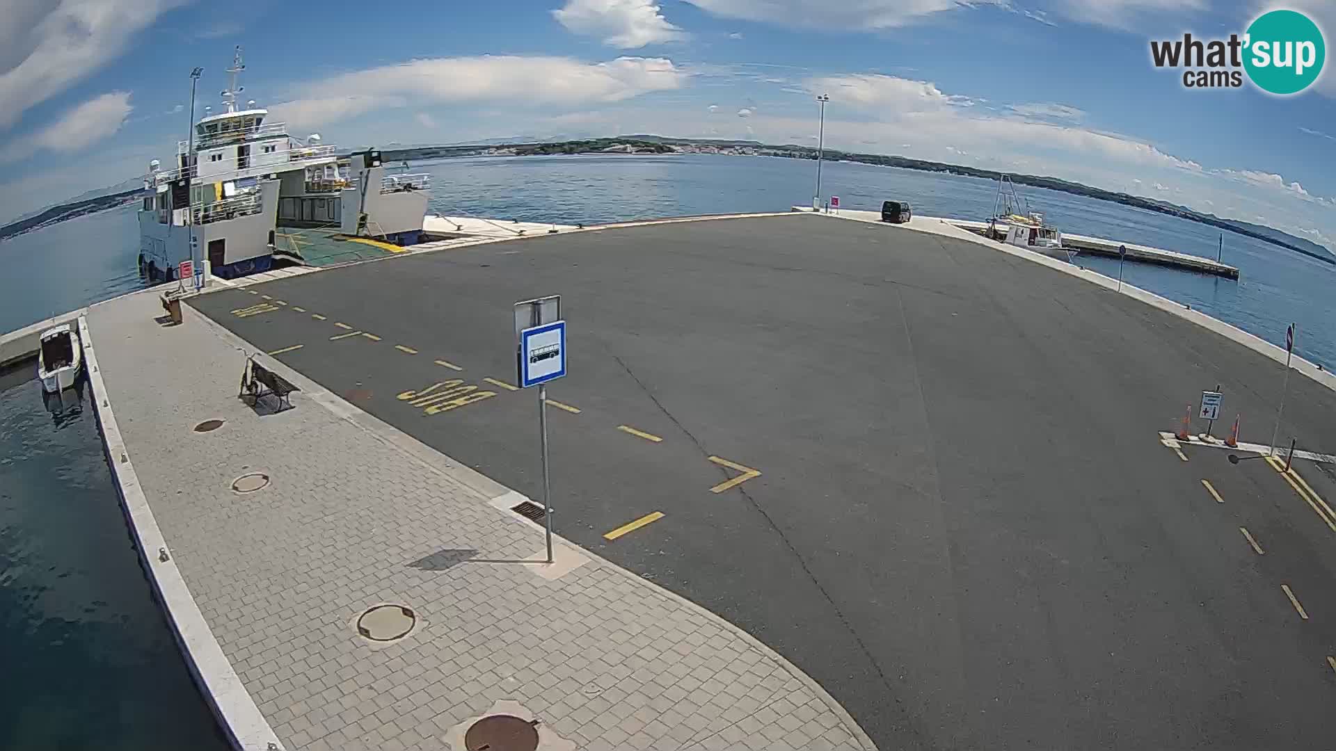 Tkon Live cam – traghetto – Dalmazia – Croazia