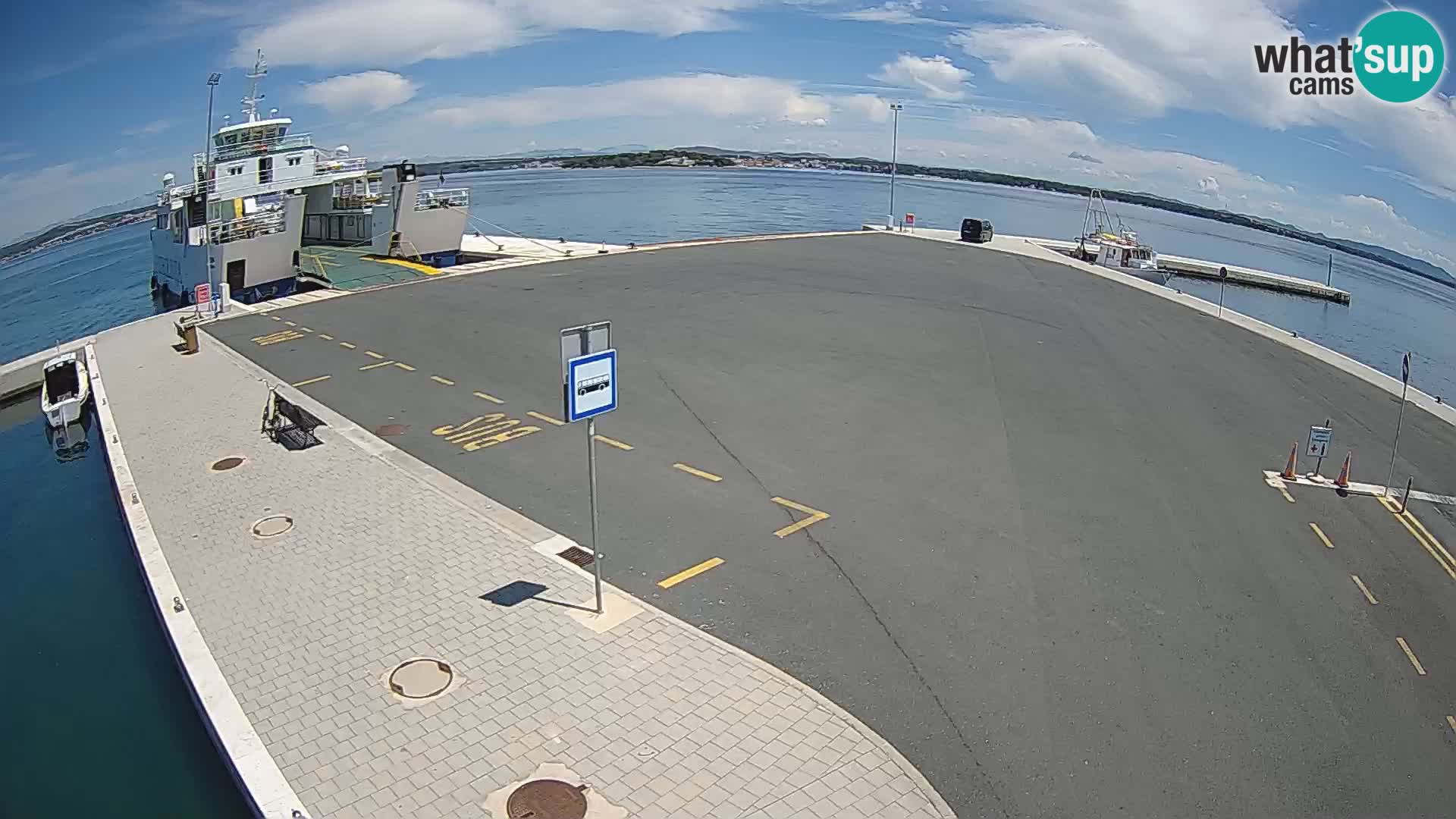 Tkon camera en vivo – Transportar – Dalmacia – Croacia