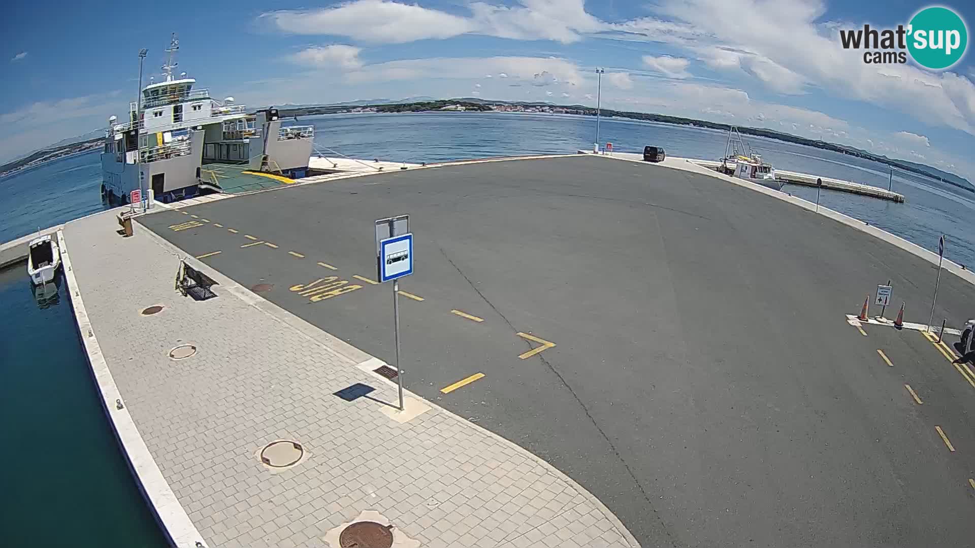 Tkon camera en vivo – Transportar – Dalmacia – Croacia