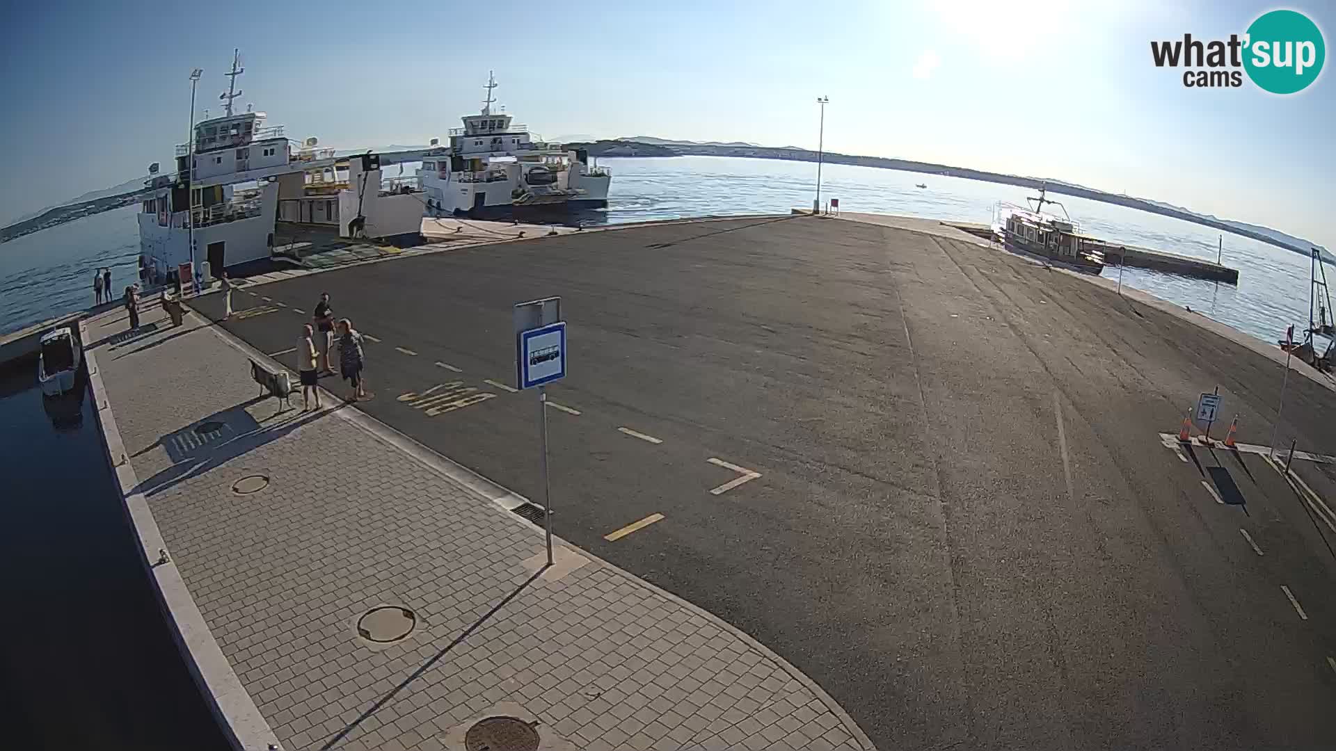 Tkon camera en vivo – Transportar – Dalmacia – Croacia