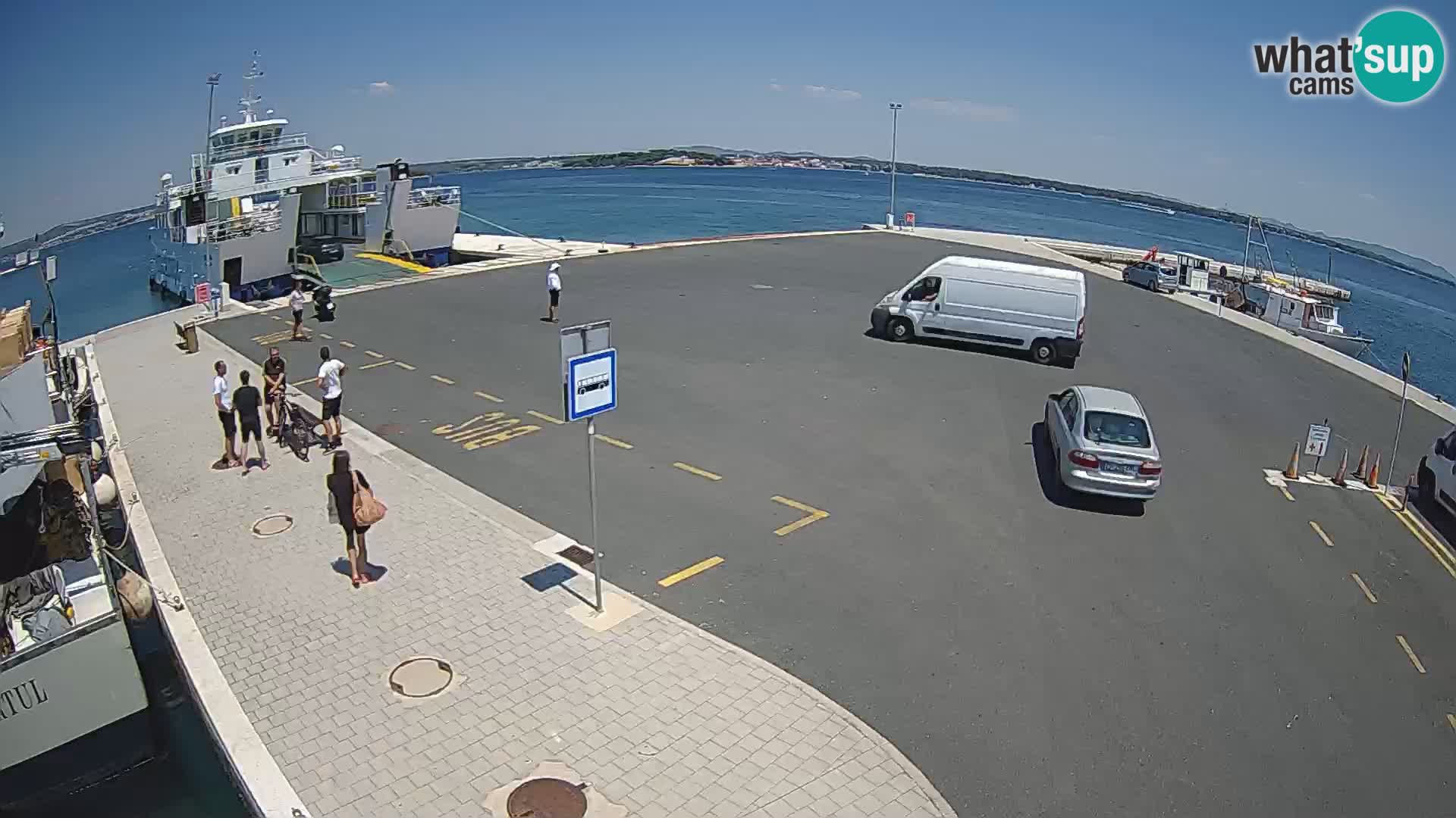 Tkon Live cam – traghetto – Dalmazia – Croazia
