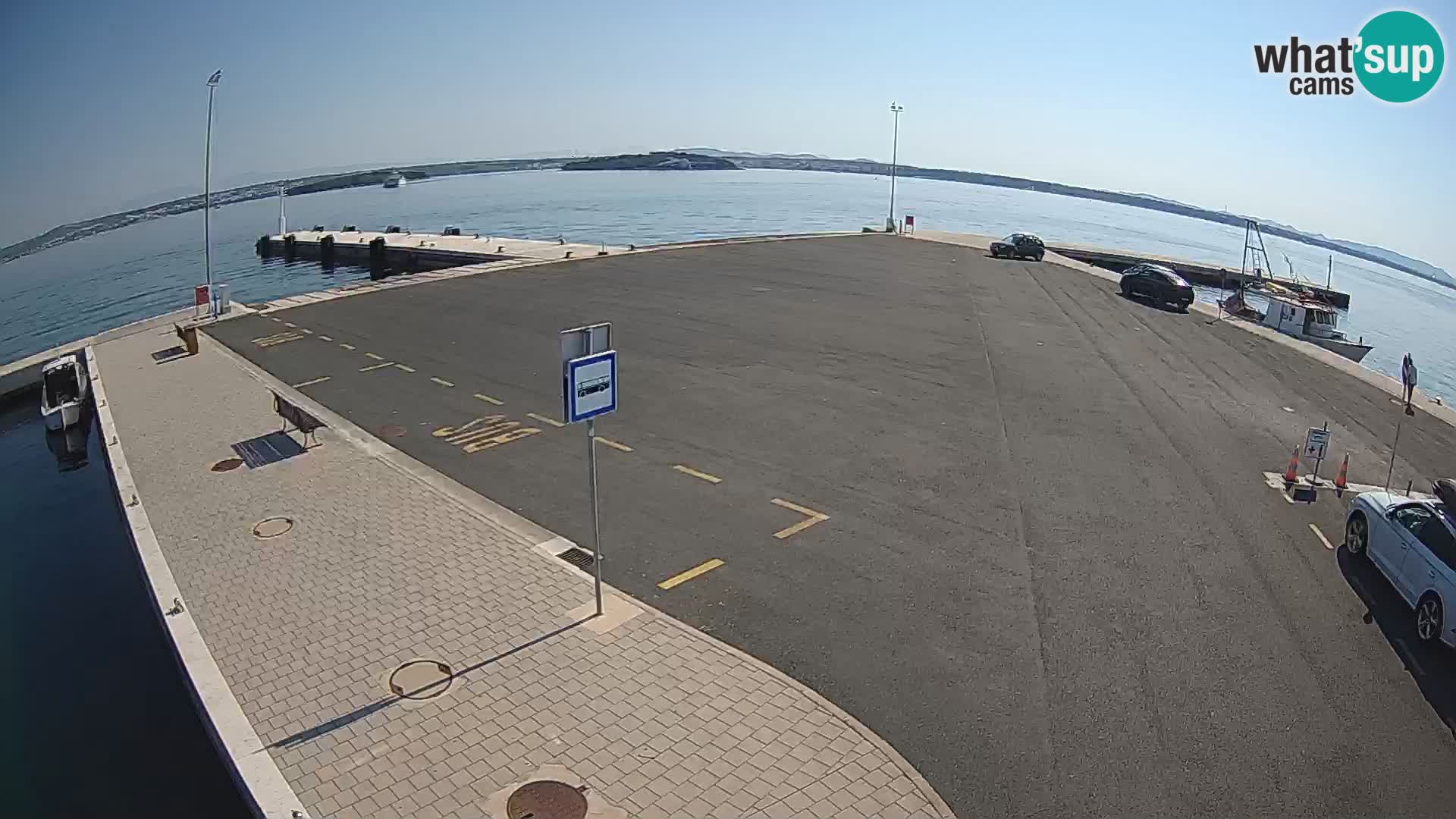 Tkon Live cam – Fähre – Dalmatien – Kroatien