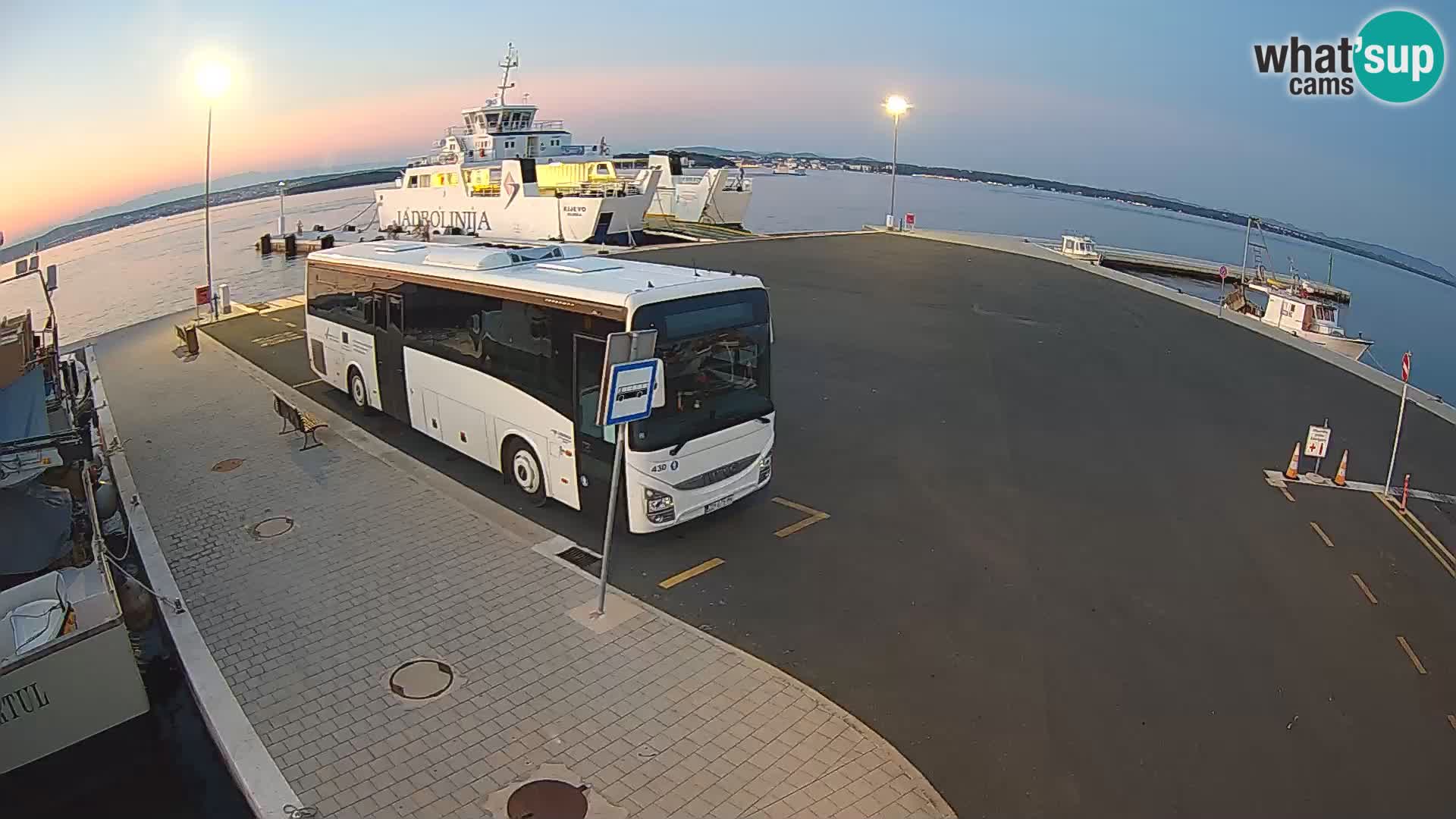 Tkon camera en vivo – Transportar – Dalmacia – Croacia