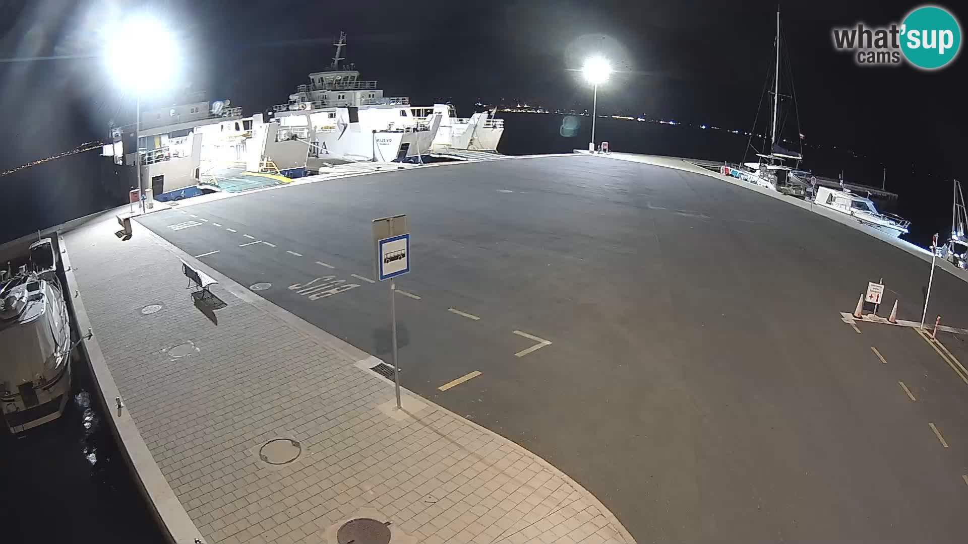 Tkon Live cam – ferry – Dalmatia – Croatia