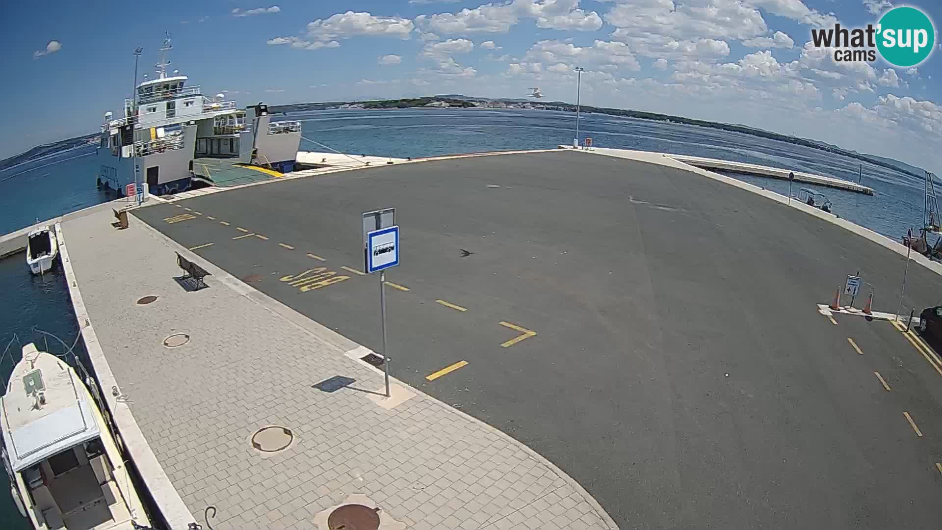 Tkon Live cam – ferry – Dalmatia – Croatia