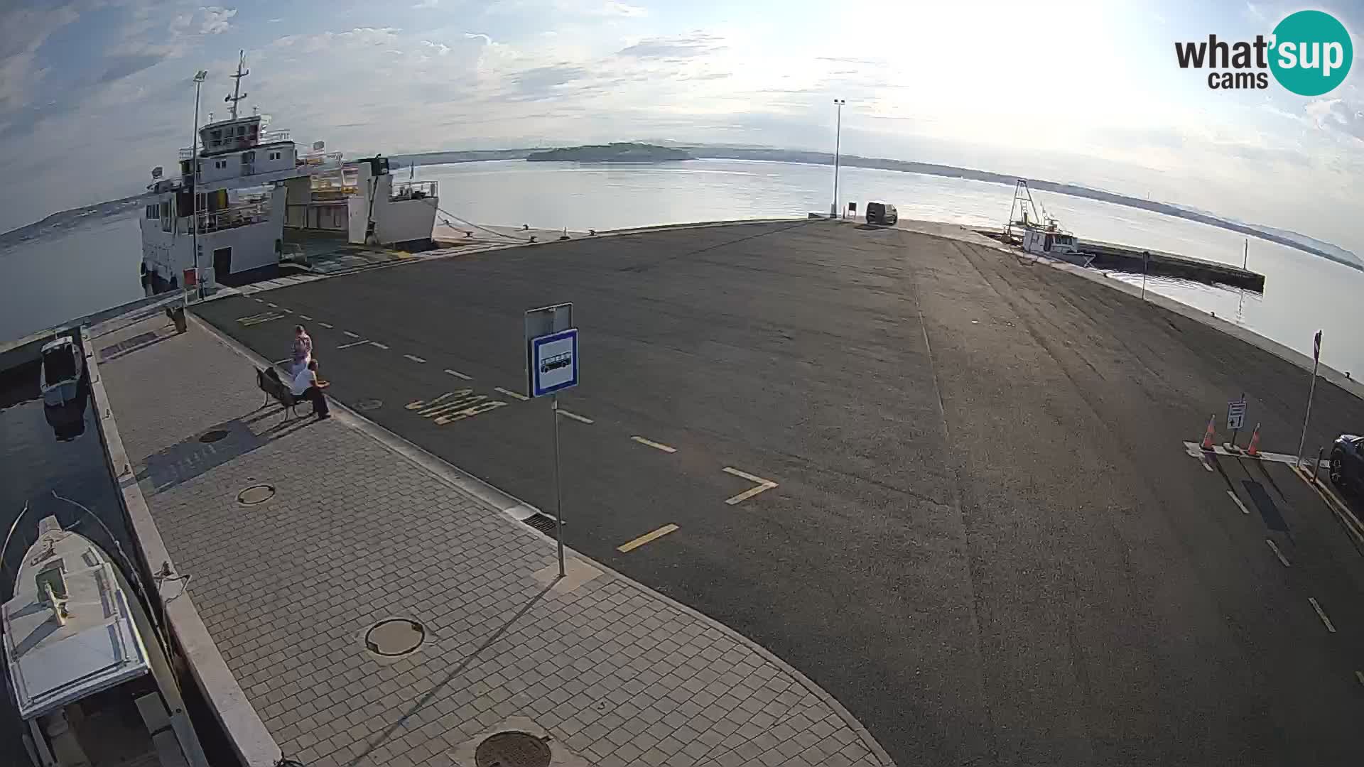 Tkon Live cam – Fähre – Dalmatien – Kroatien